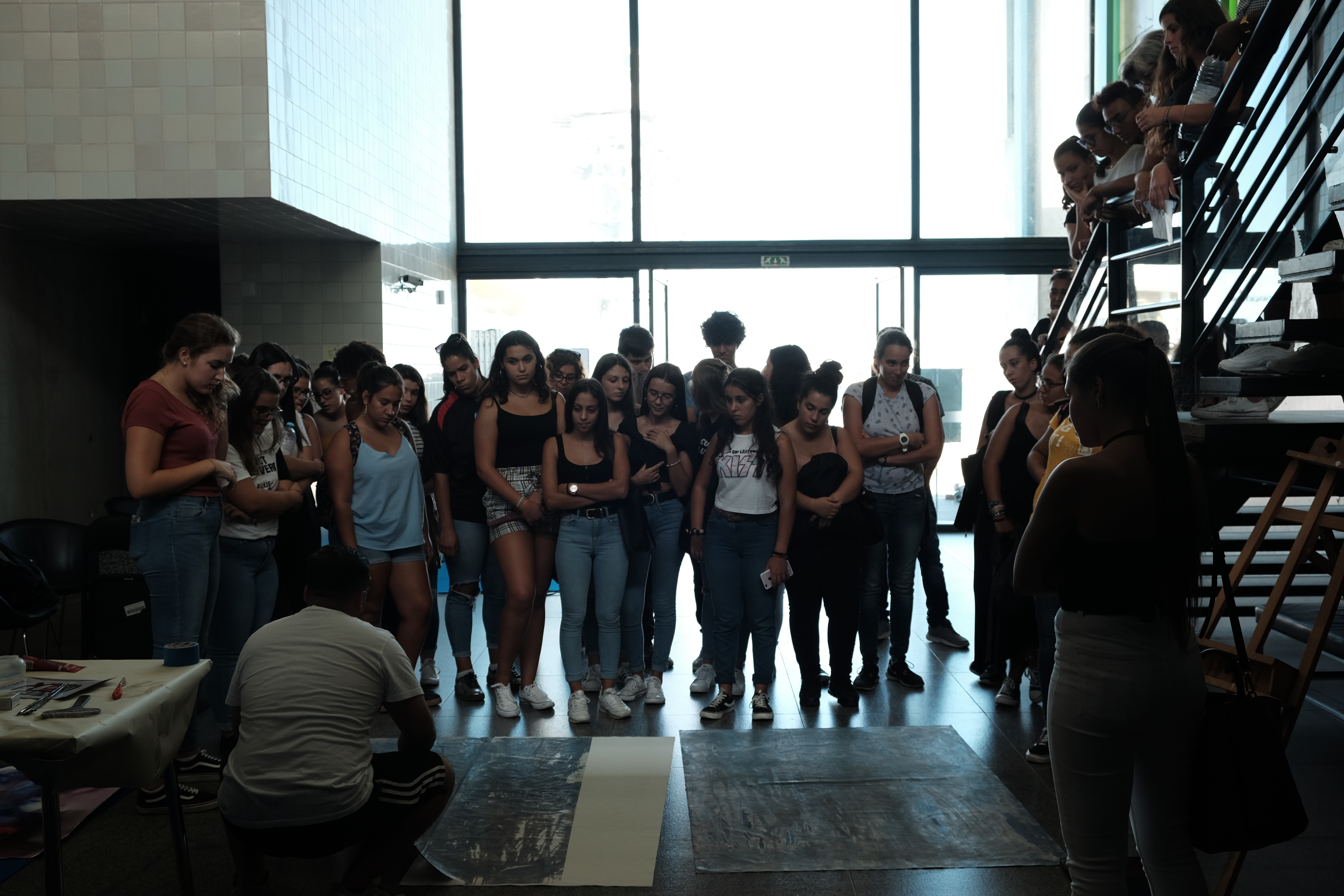 Student talks by the artists