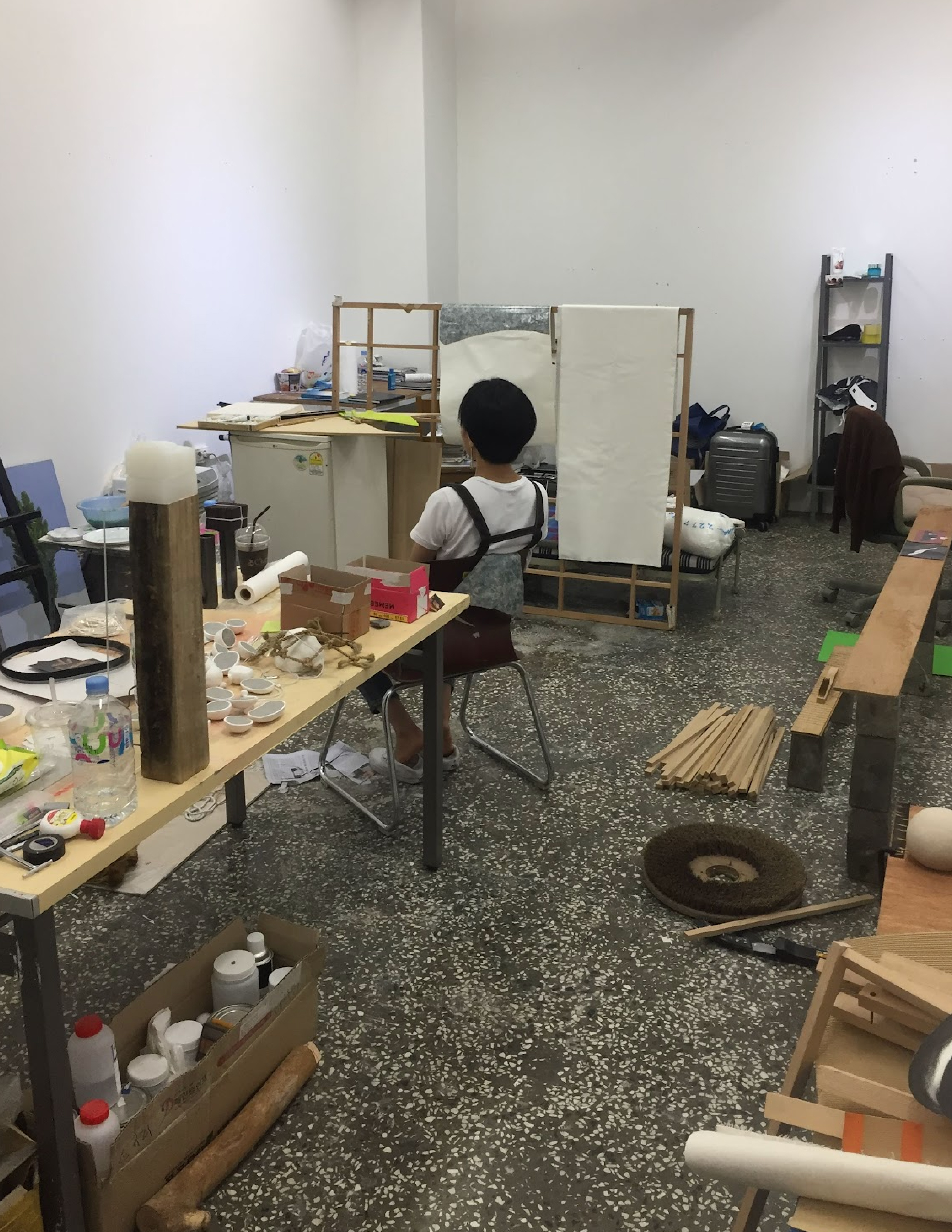 대학원 작업실   ©손규리