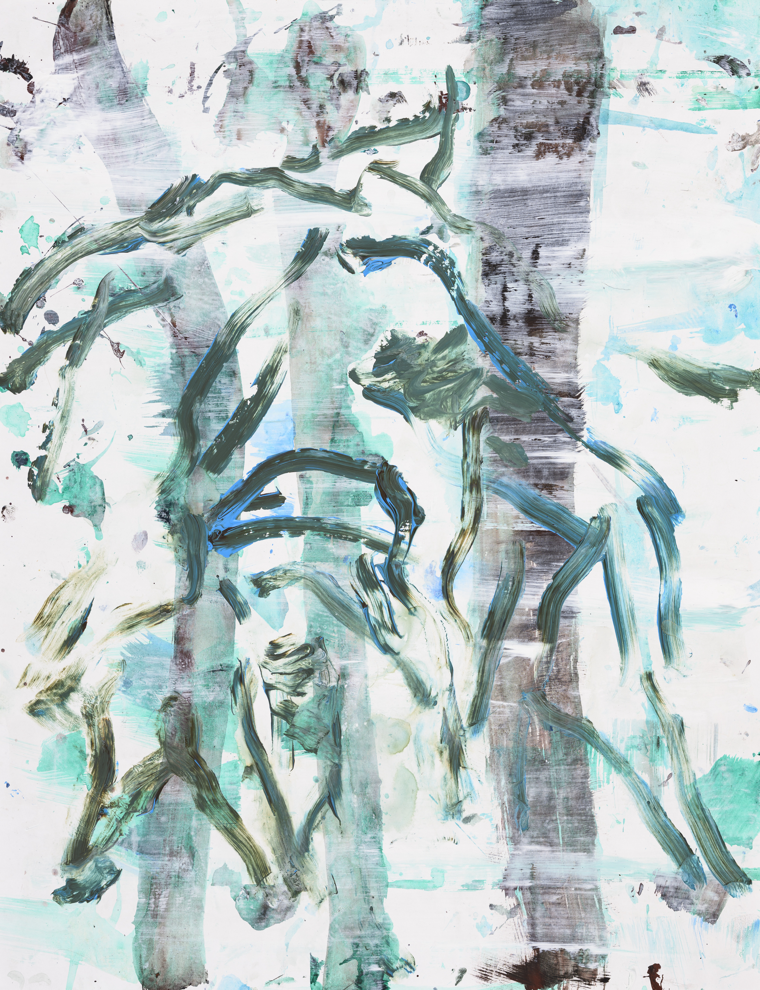 Study of nature 2047Acrylic on paper 65×50cm