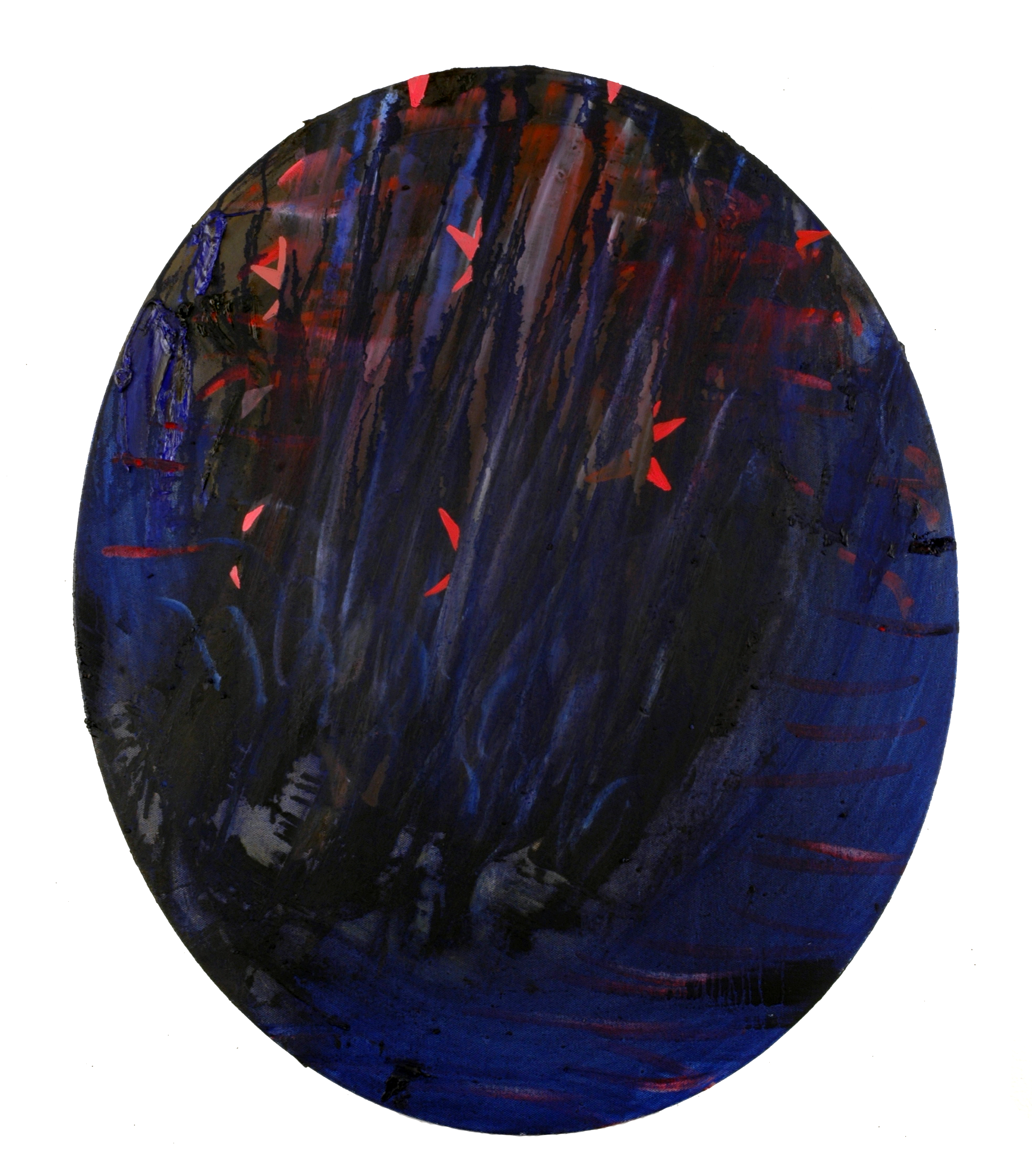 Stars and Stripes, 2006 Oil Paint on canvas,   24" x 20"   60.96 x 50.8 cm