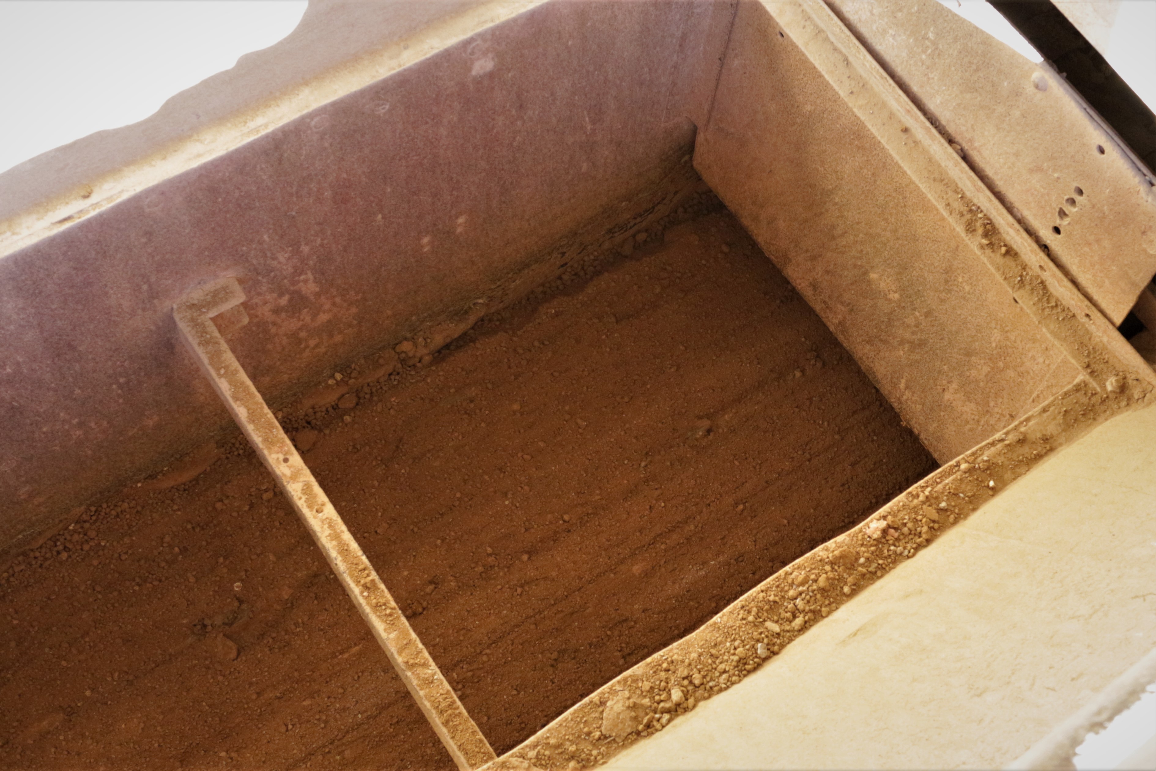 where a conveyor belt takes it to the production line