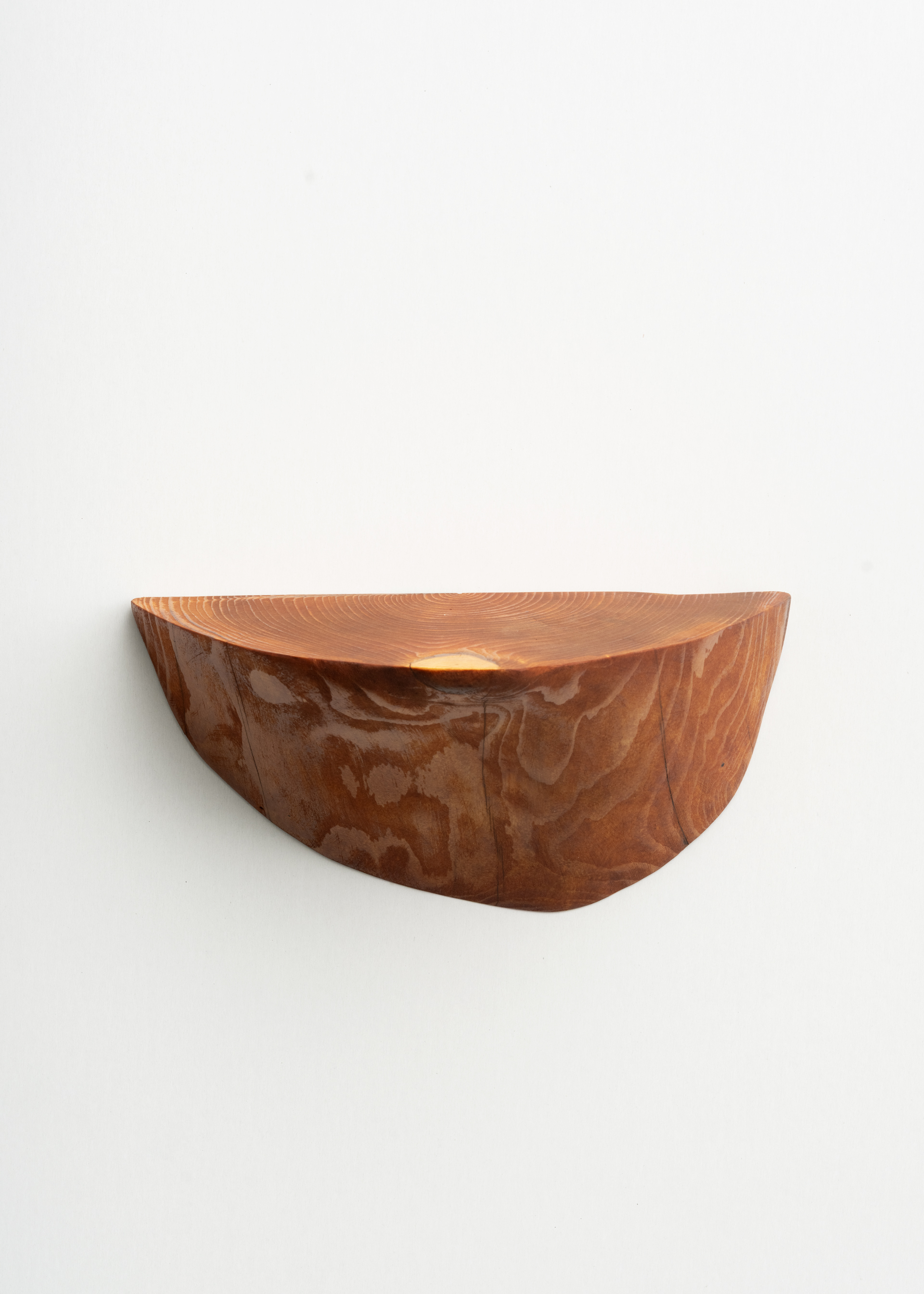 Pergola shelves quarter, 2025 Spruce, stained, L 28 x D 14 x H 15 cm