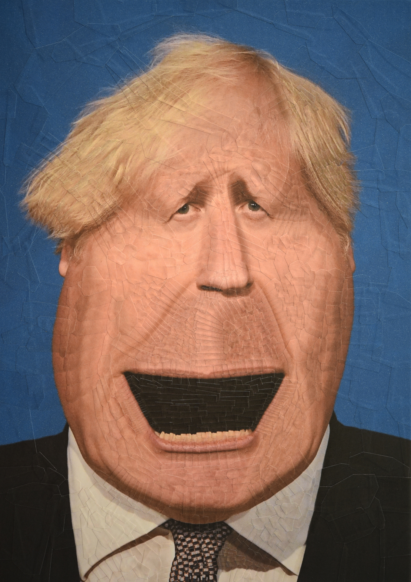 Boris Johnson, 2021,  8.2 x 11.6 inches