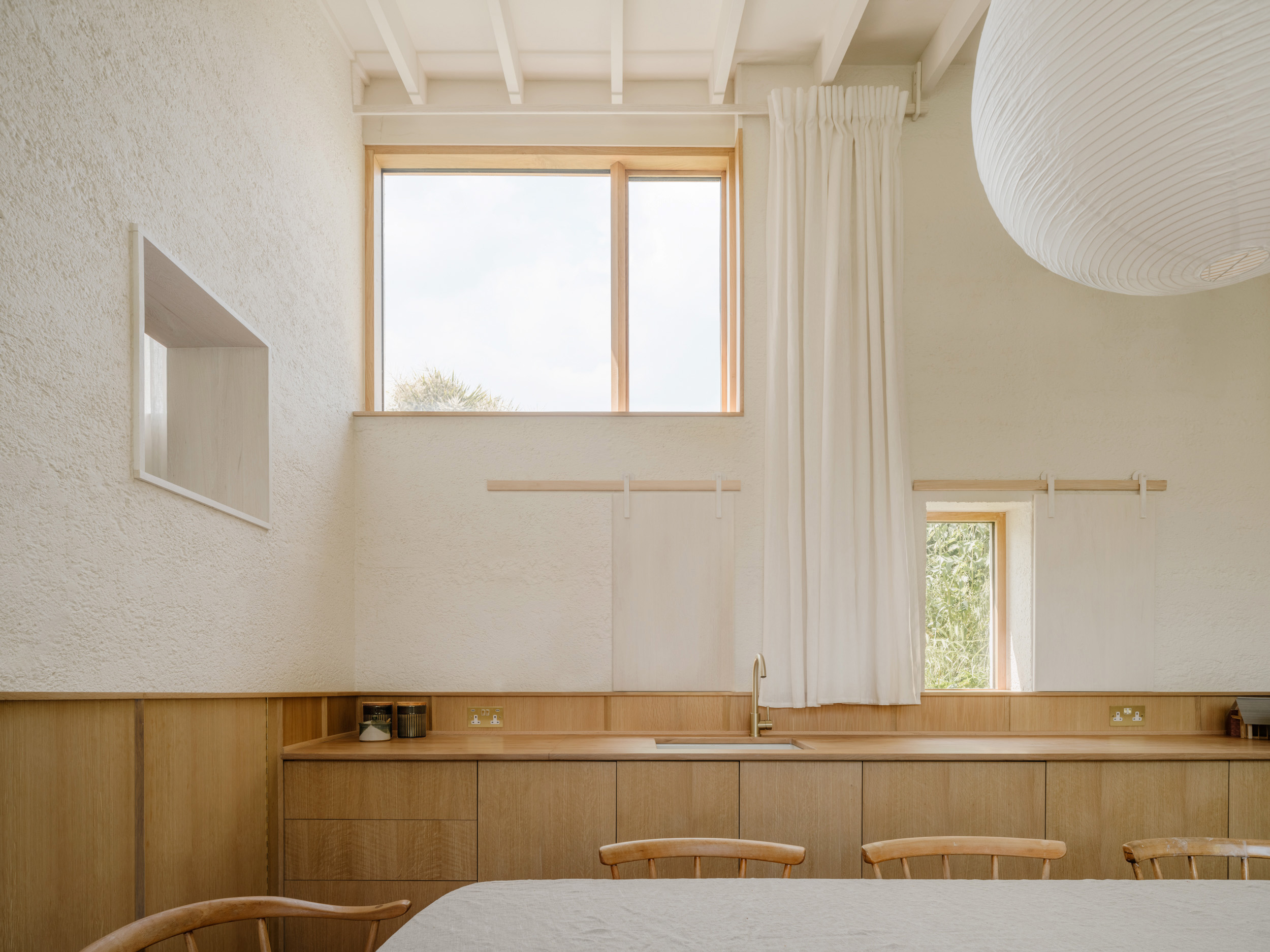 Framing views of landscape and sky