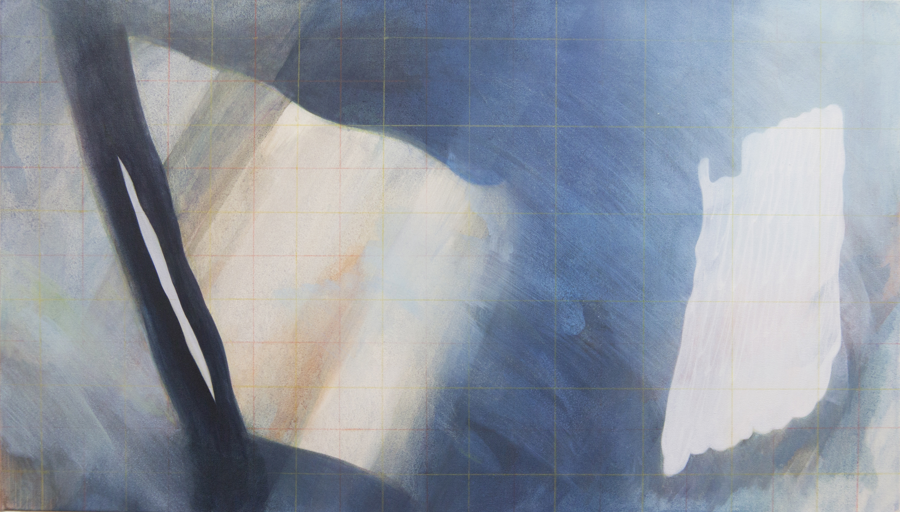 Floating IV, 2020, oil on canvas, 60x105cm