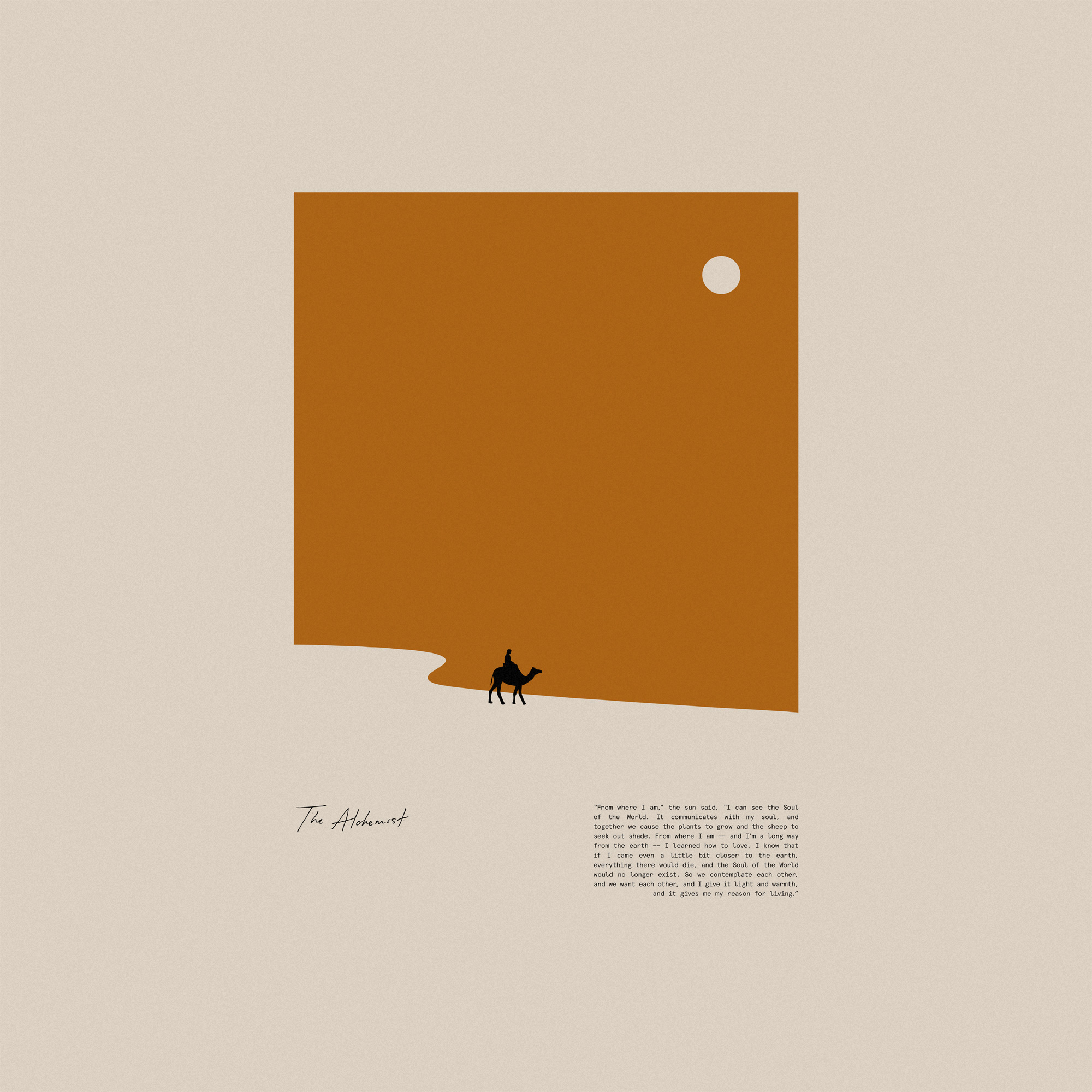 not my favorite takeaway from the alchemist but kyle calls the shots