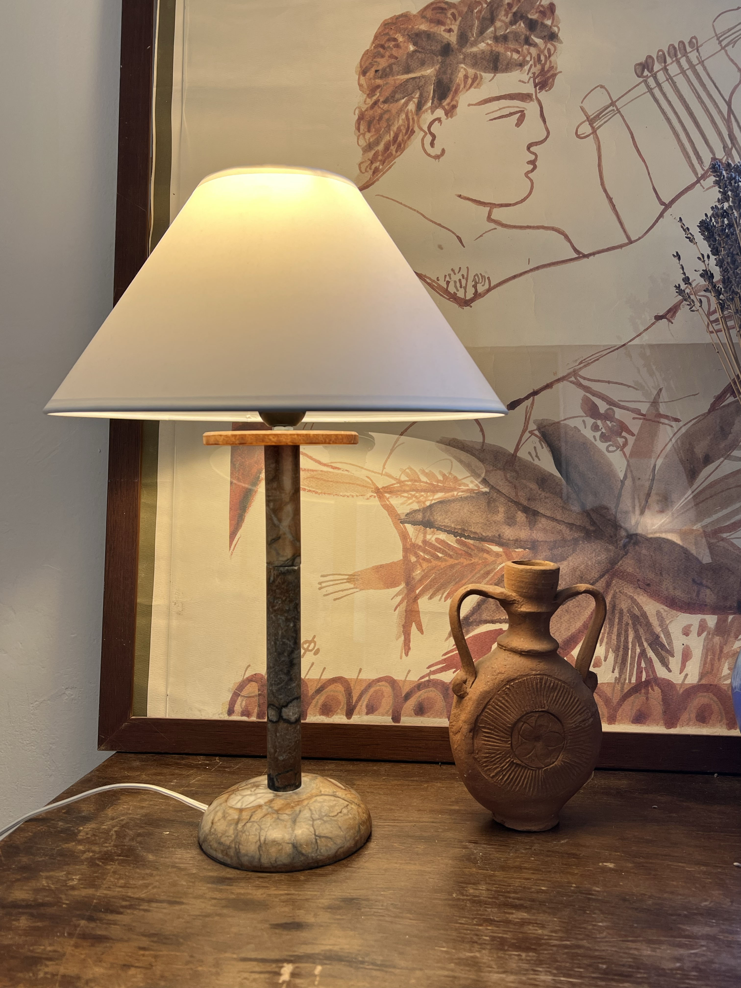 GRANITE TABLE LAMP