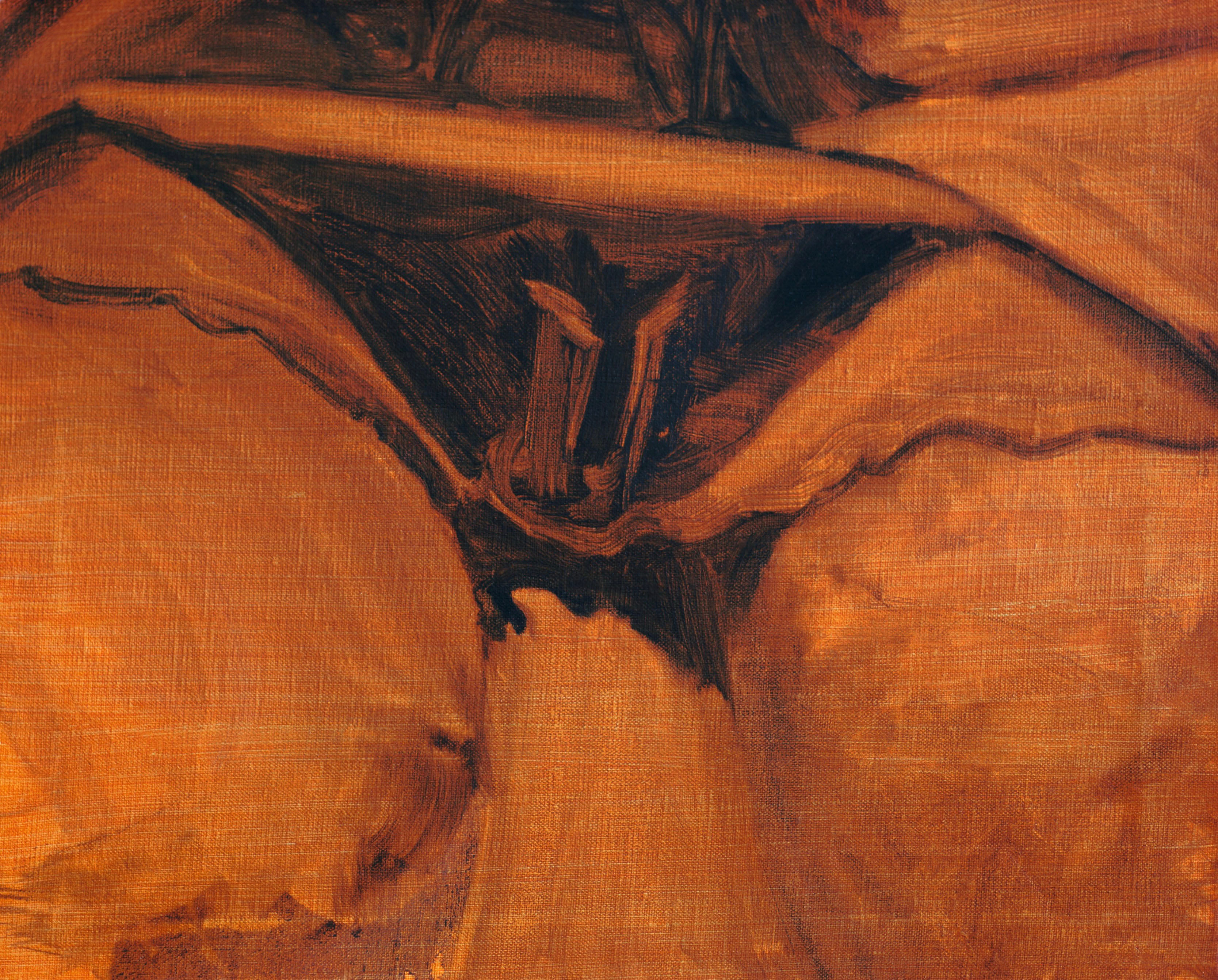 Love Letters Serie #4, 2018, huile sur toile, 45x37cm