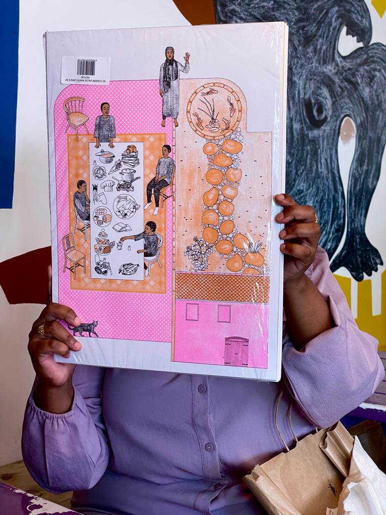 Print commission, Sahra Hersi