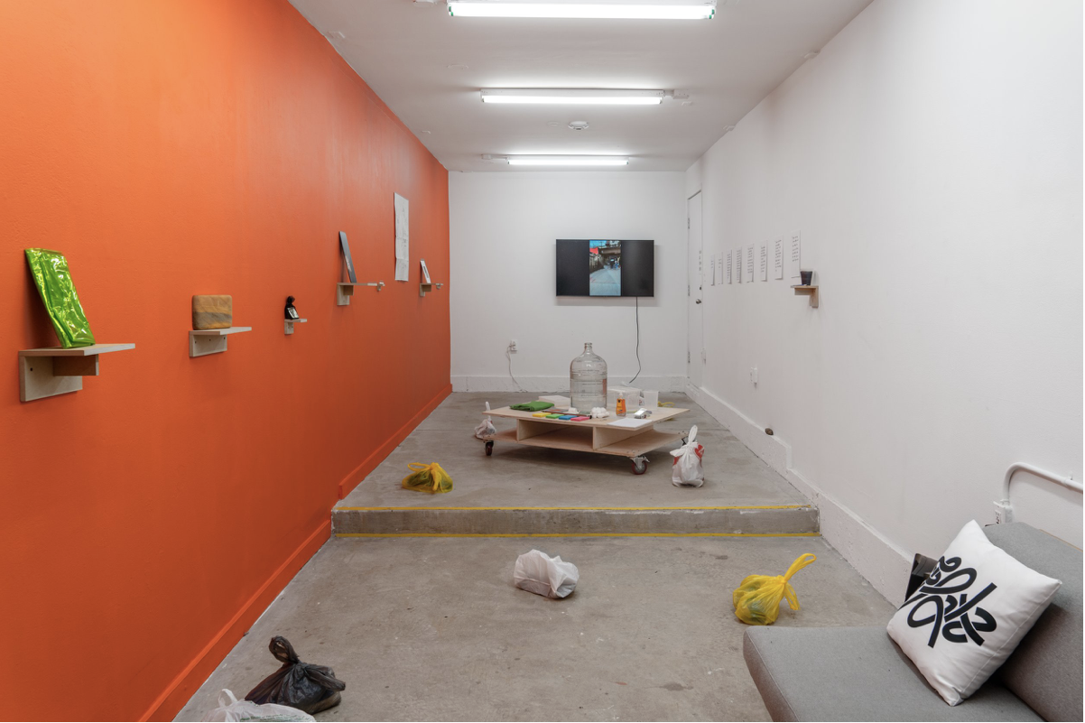Toolbox Exhibition with Spatz at Compound Yellow. 2023. Image: Jonas M&uuml;ller-Ahlheim.