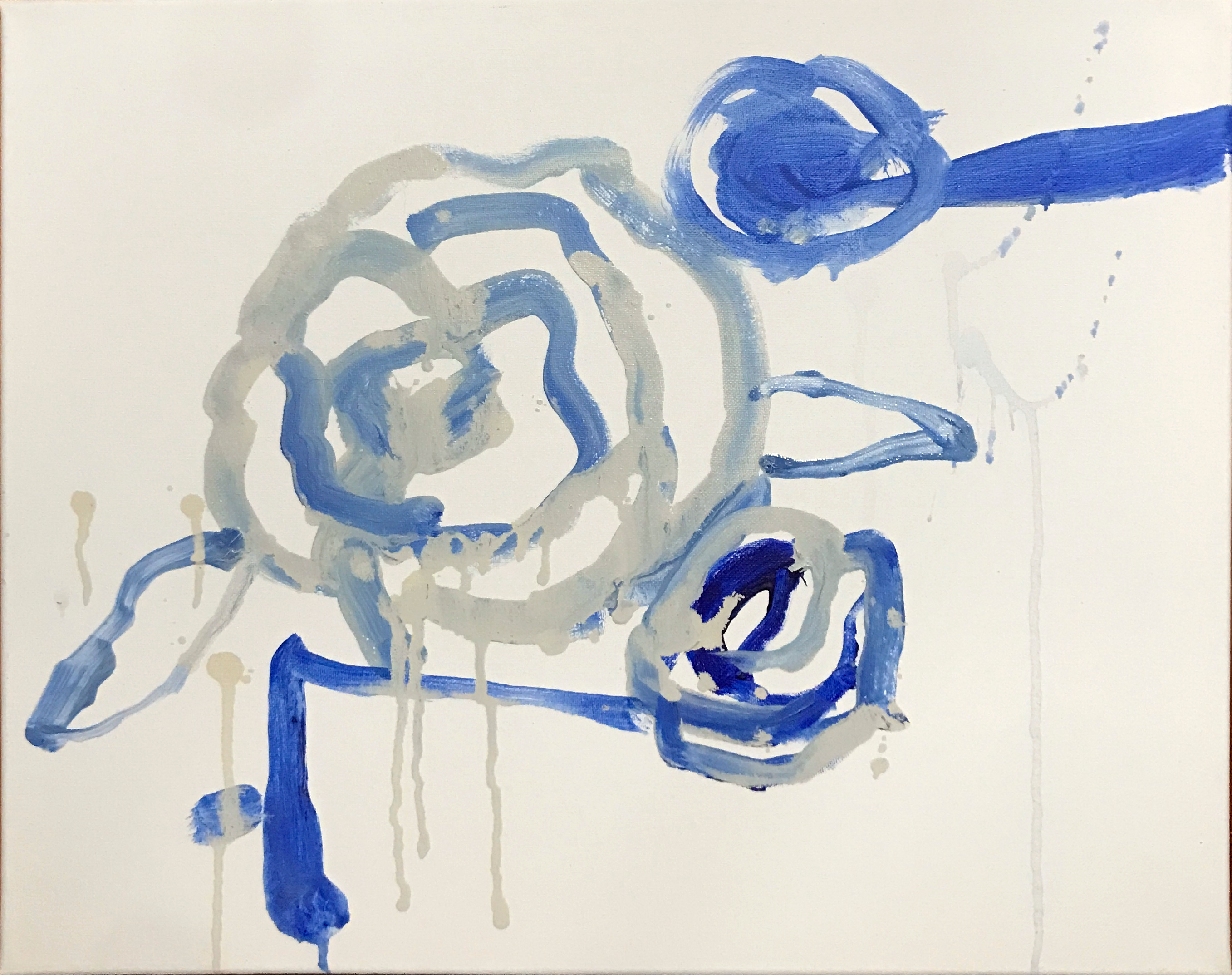 dream series #4(d), 2021, oil on canvas, 16"x20" in