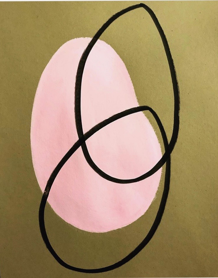 Paint on paper, 2020