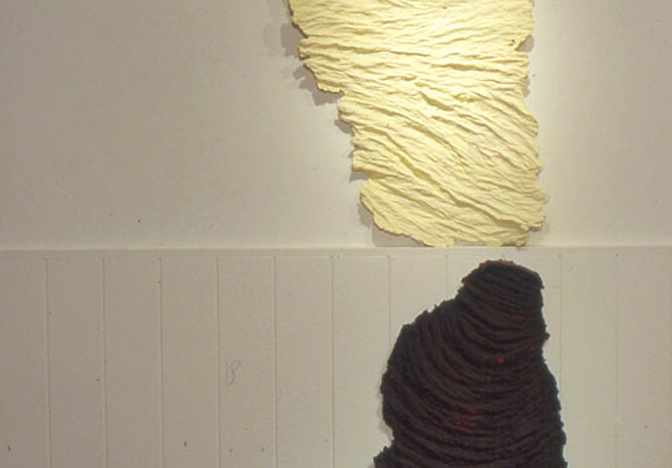 The installation view of the work.