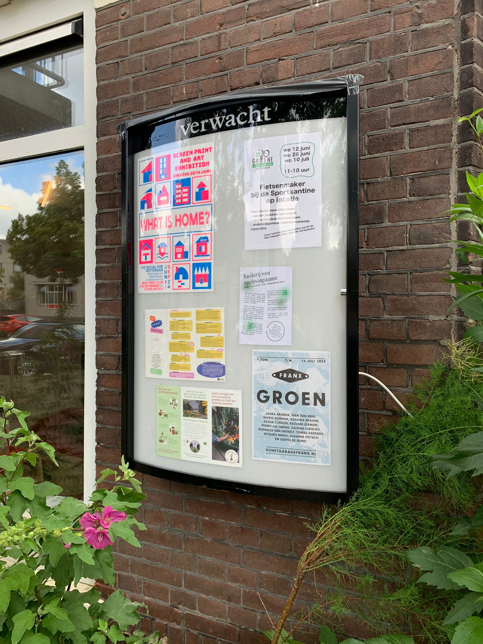 ons activiteiten lichtbord