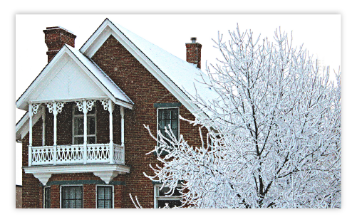 winter at the ED House
