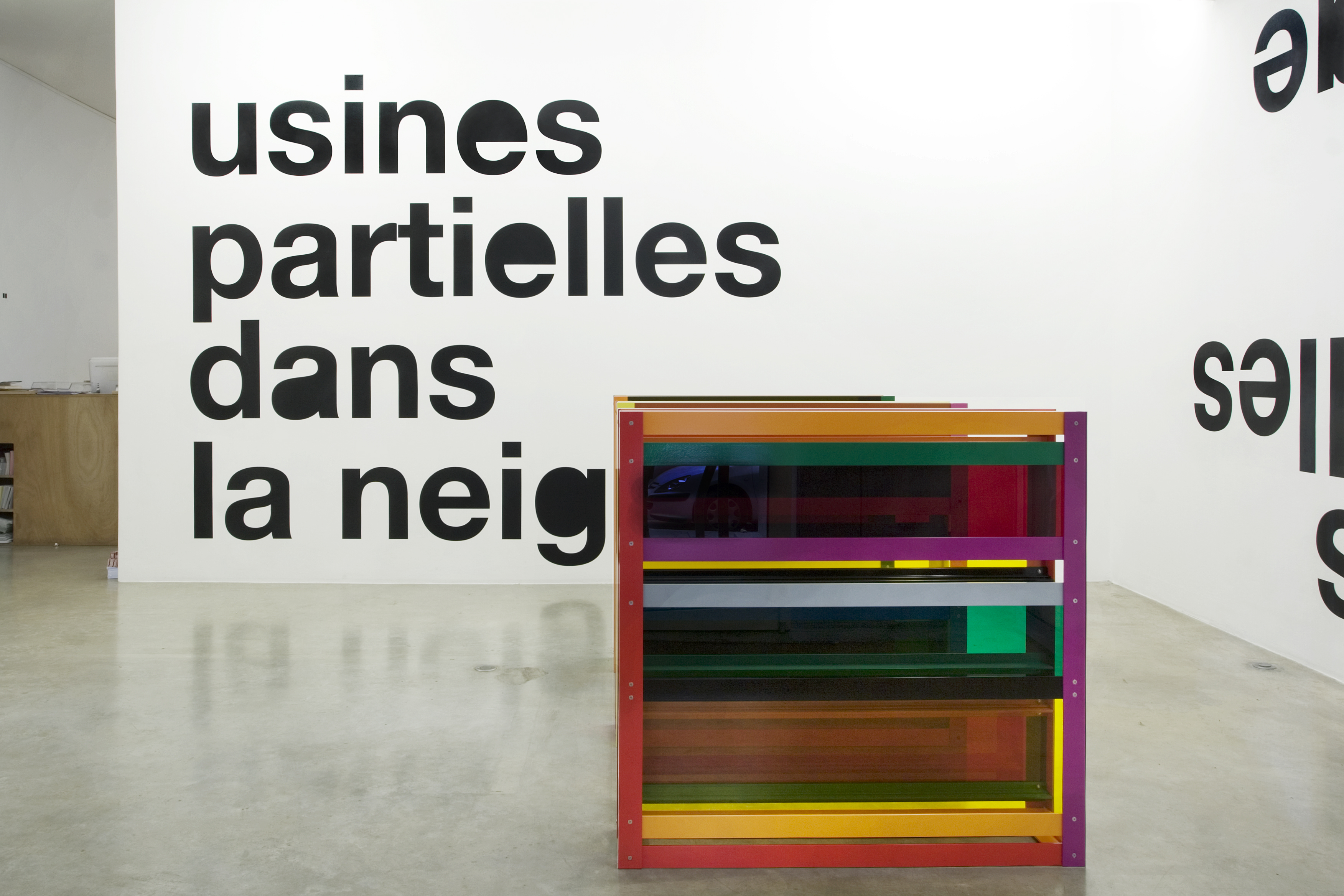 Usines partielles dans la neige, Air de Paris, Paris, 2008