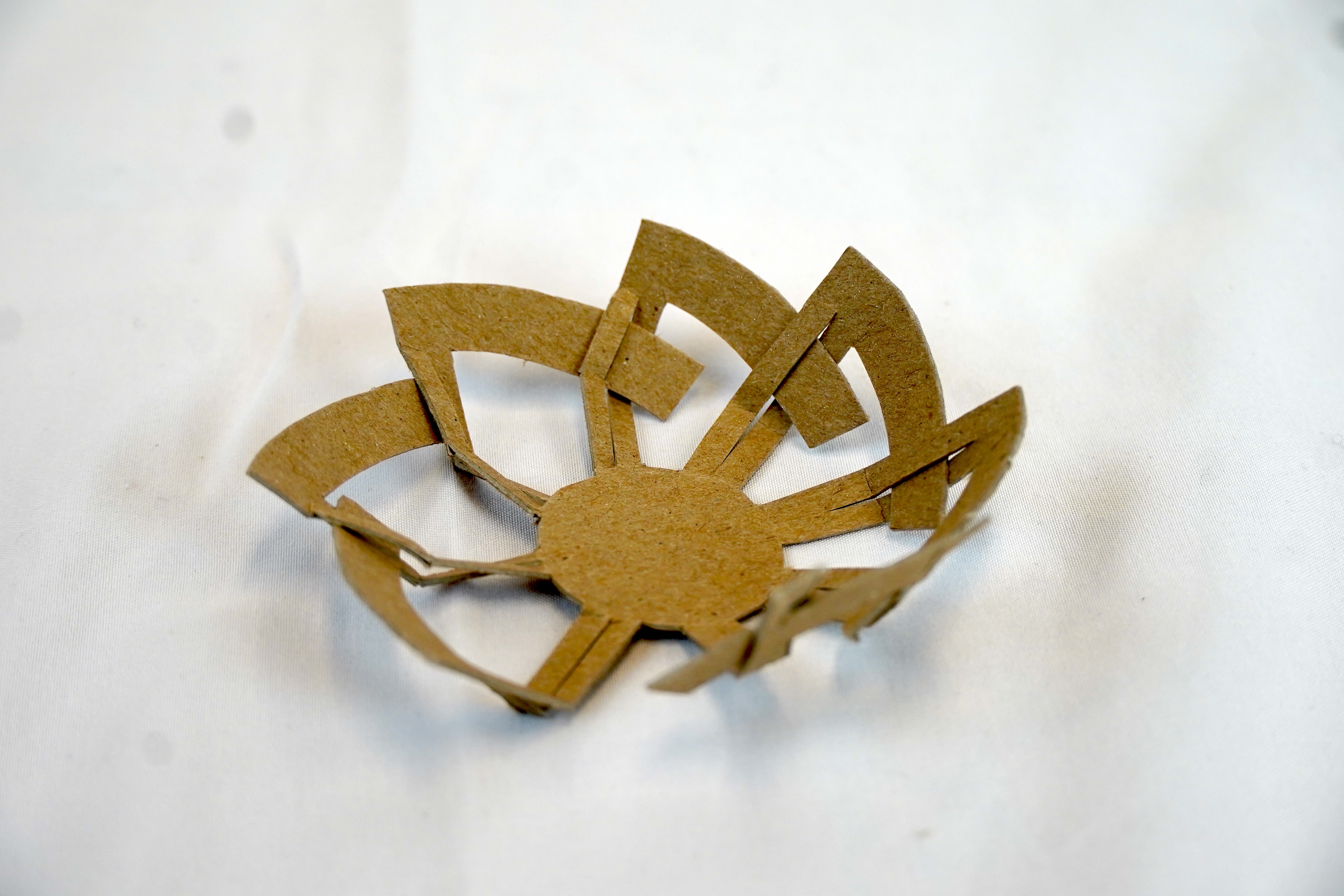 An image showcasing a chipboard form model.