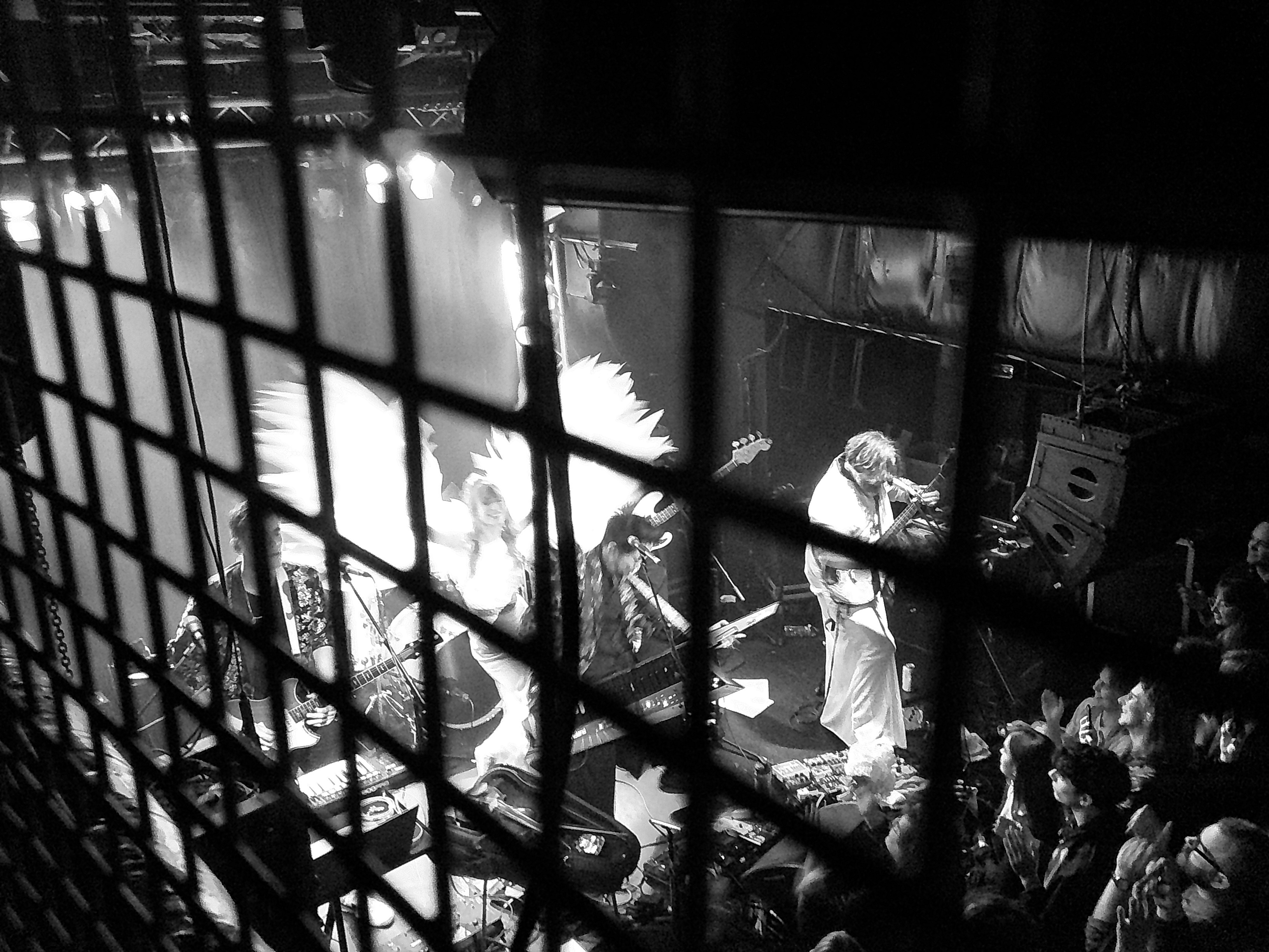 A fun image from a Kishi Bashi concert I attended at the Thekla in Bristol.