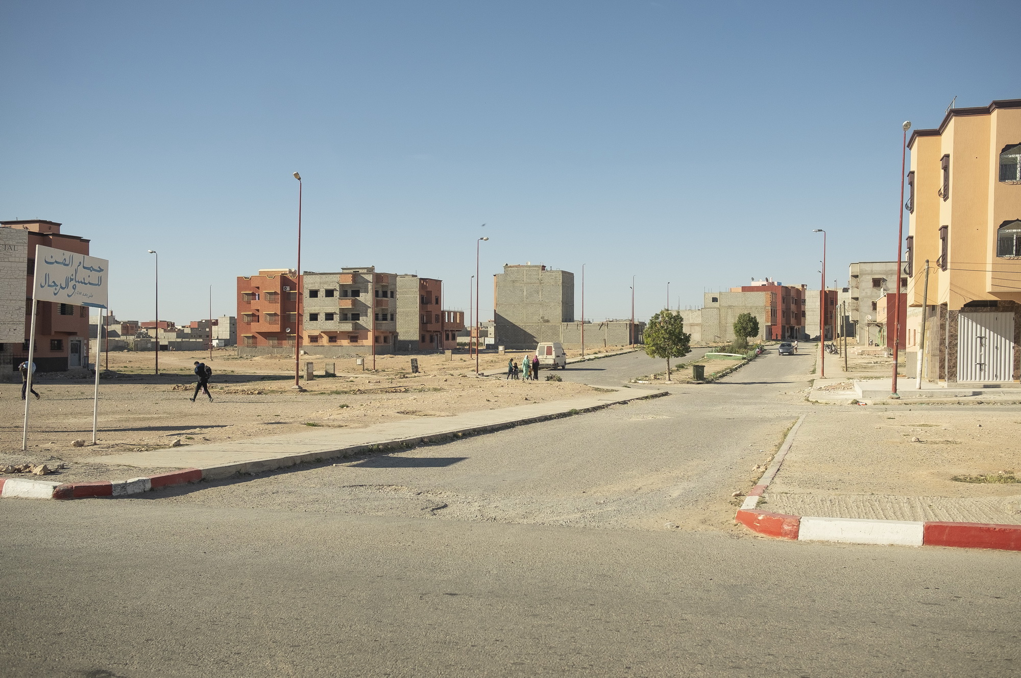 Periphery of Marrakech shows life that is distant from the one seen in touristy parts.