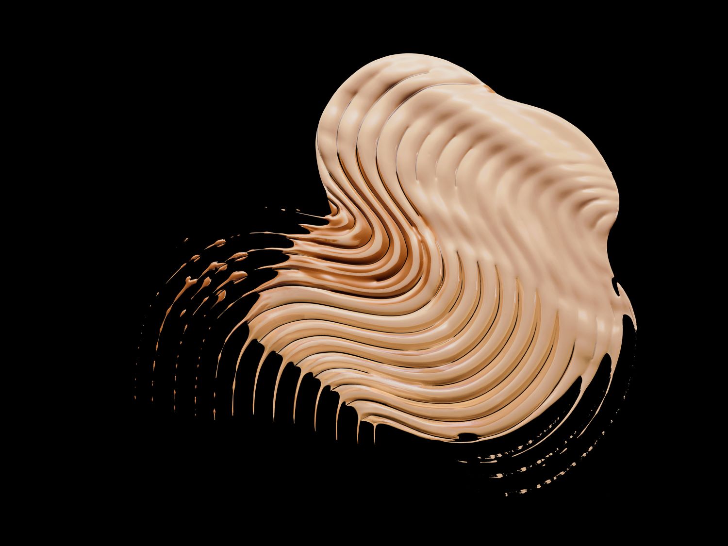 KMA stylist Rachel Haas creates a smooth texture for Bobbi Brown Intensive Serum Foundation