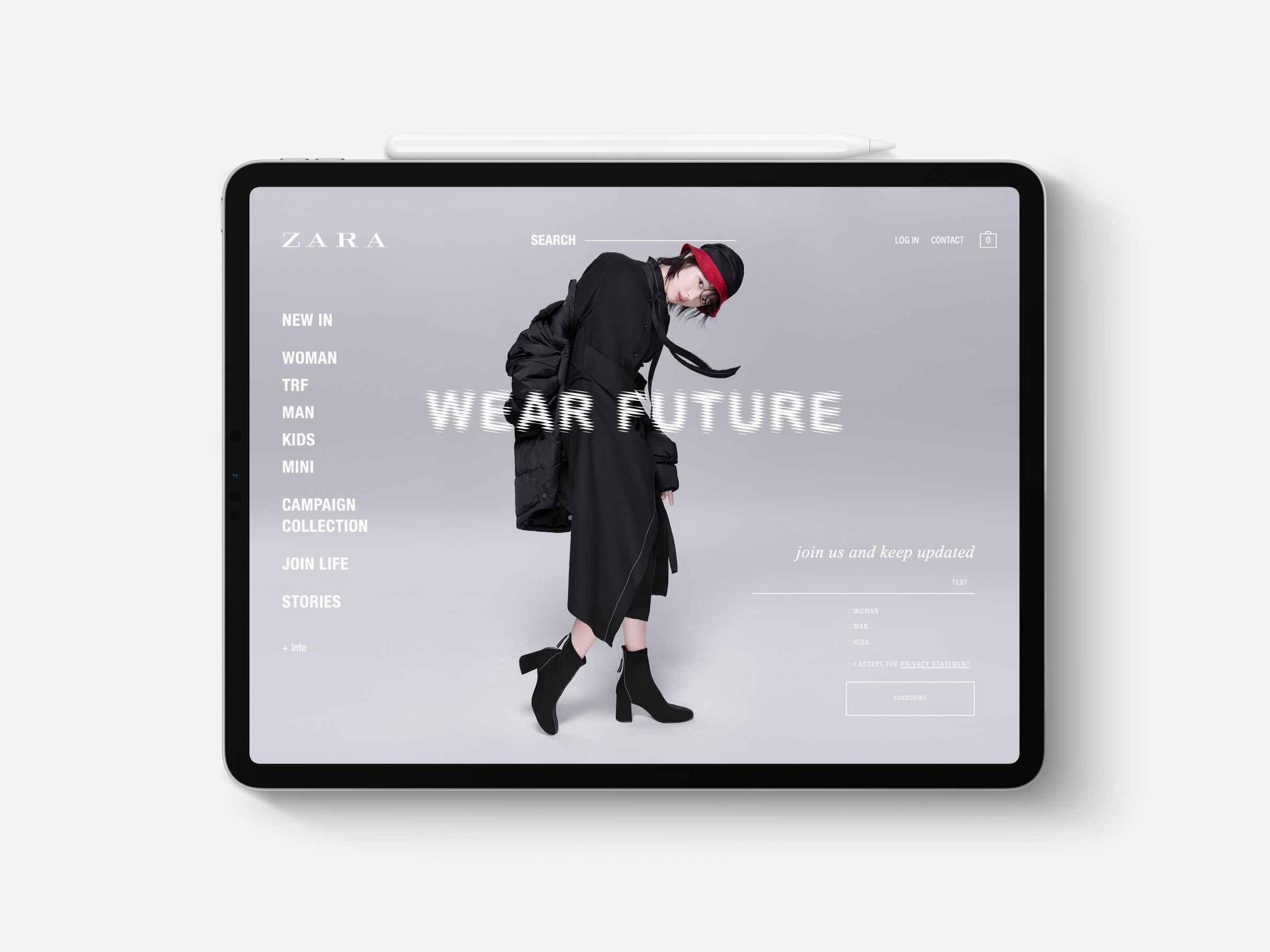 WEAR FUTURE campaign image shot by Chen Man