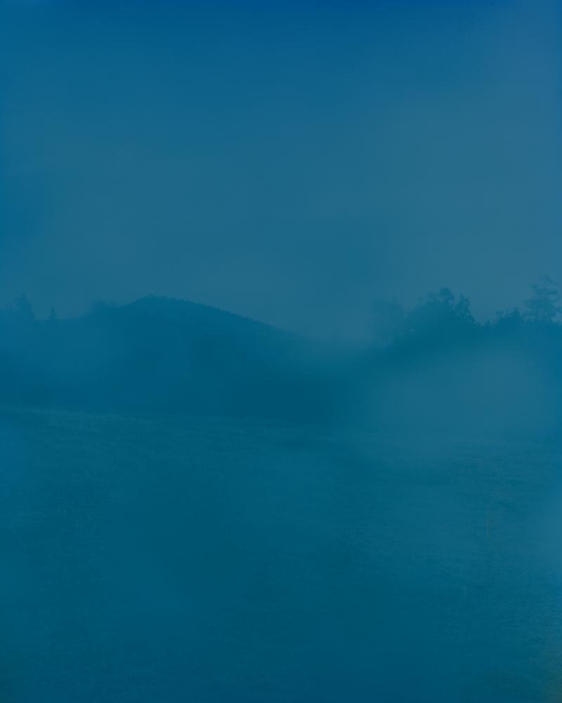 View Point Blue #Mudeungyiwat, 137x109cm, Pigment Print, 2019