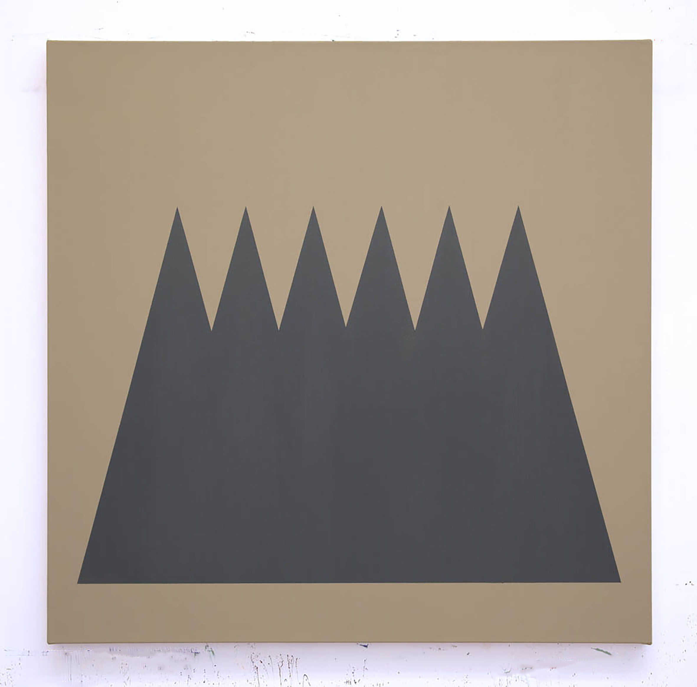 Mt.X 100cm x 100cm oil and acrylic on canvas 