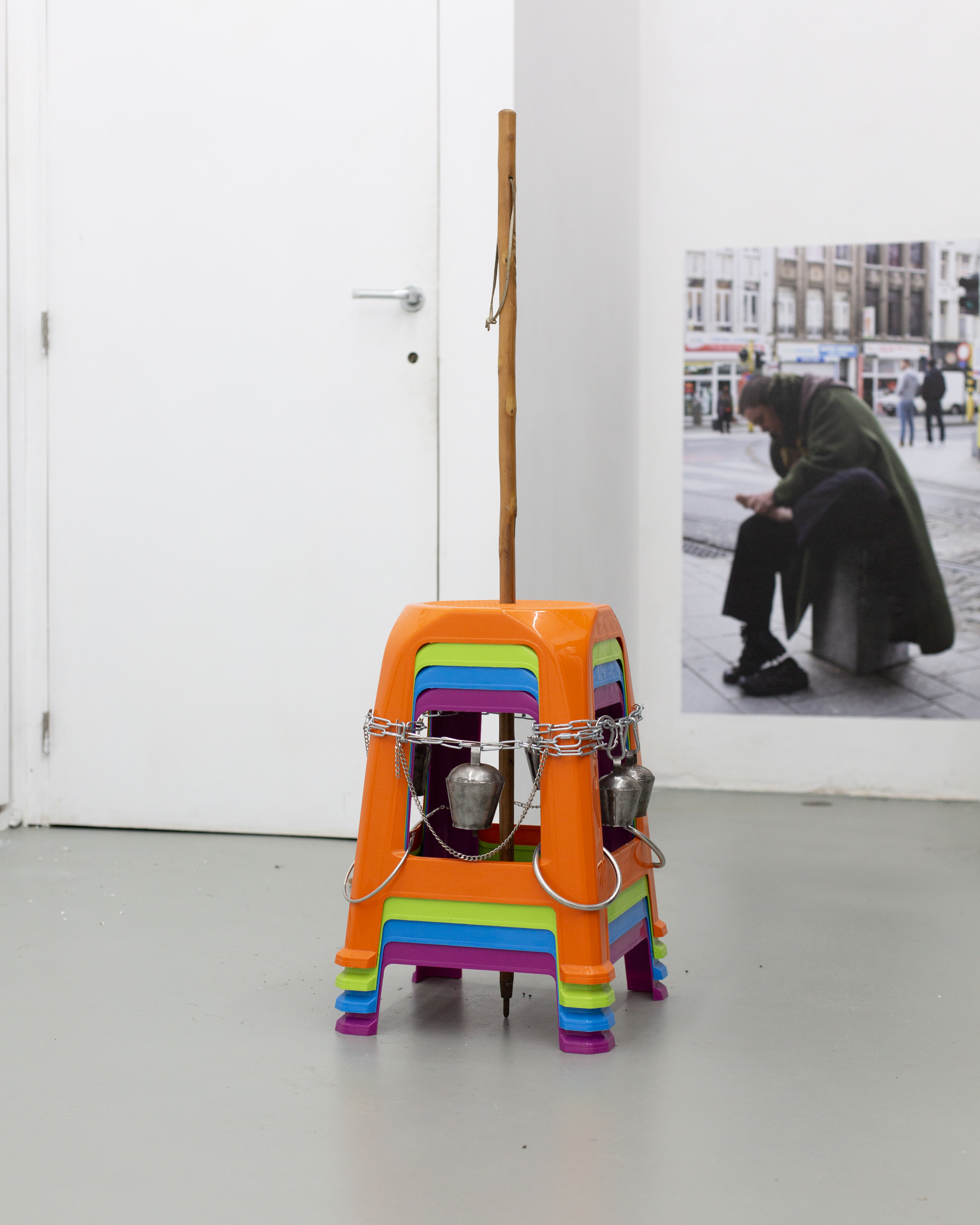 'Bad Spirit Chaser IIII', 2024- 2025 Mixed Media Variable dimensions