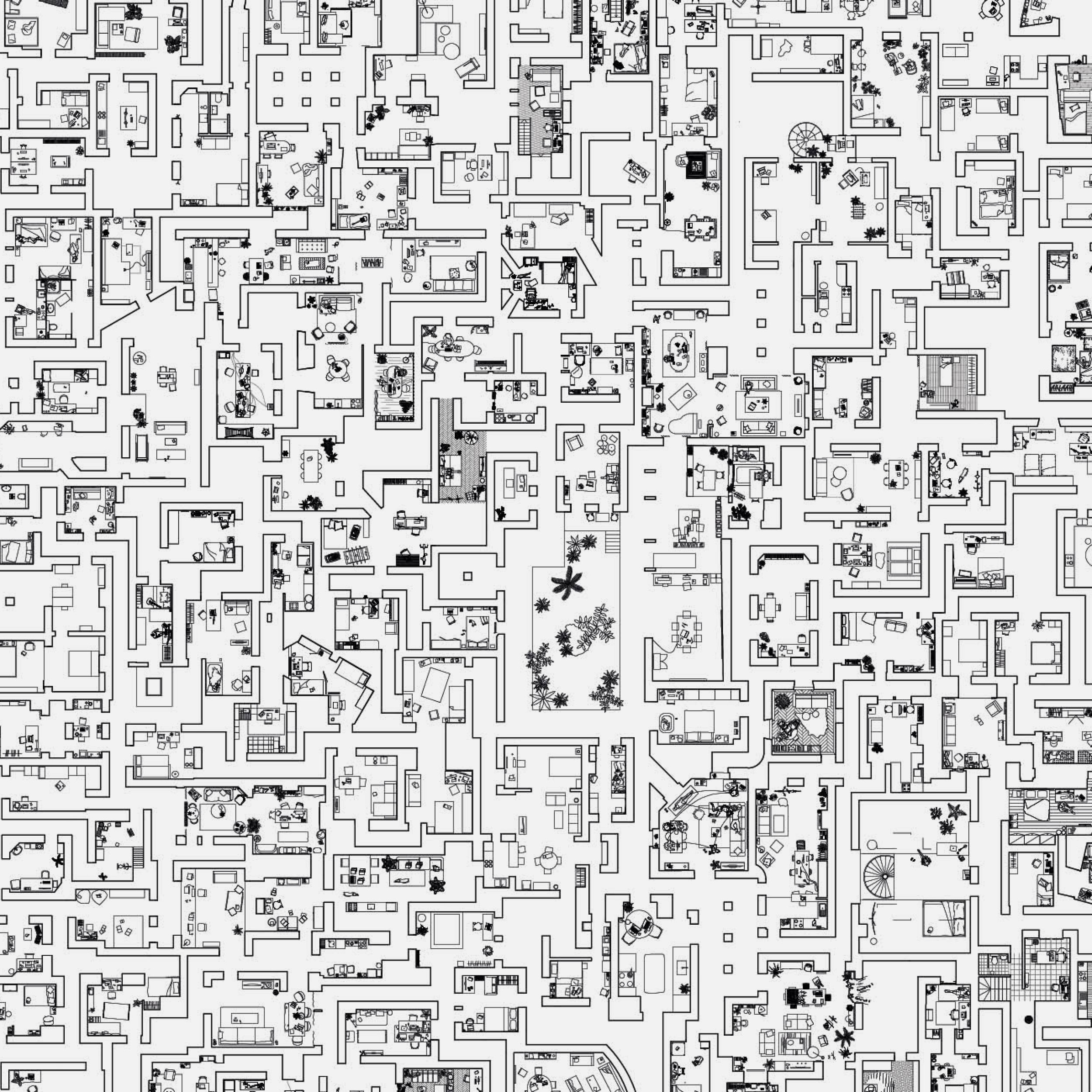 SUPERSTRUCTURE HOME OFFICE, Collective Drawing, 2020-21