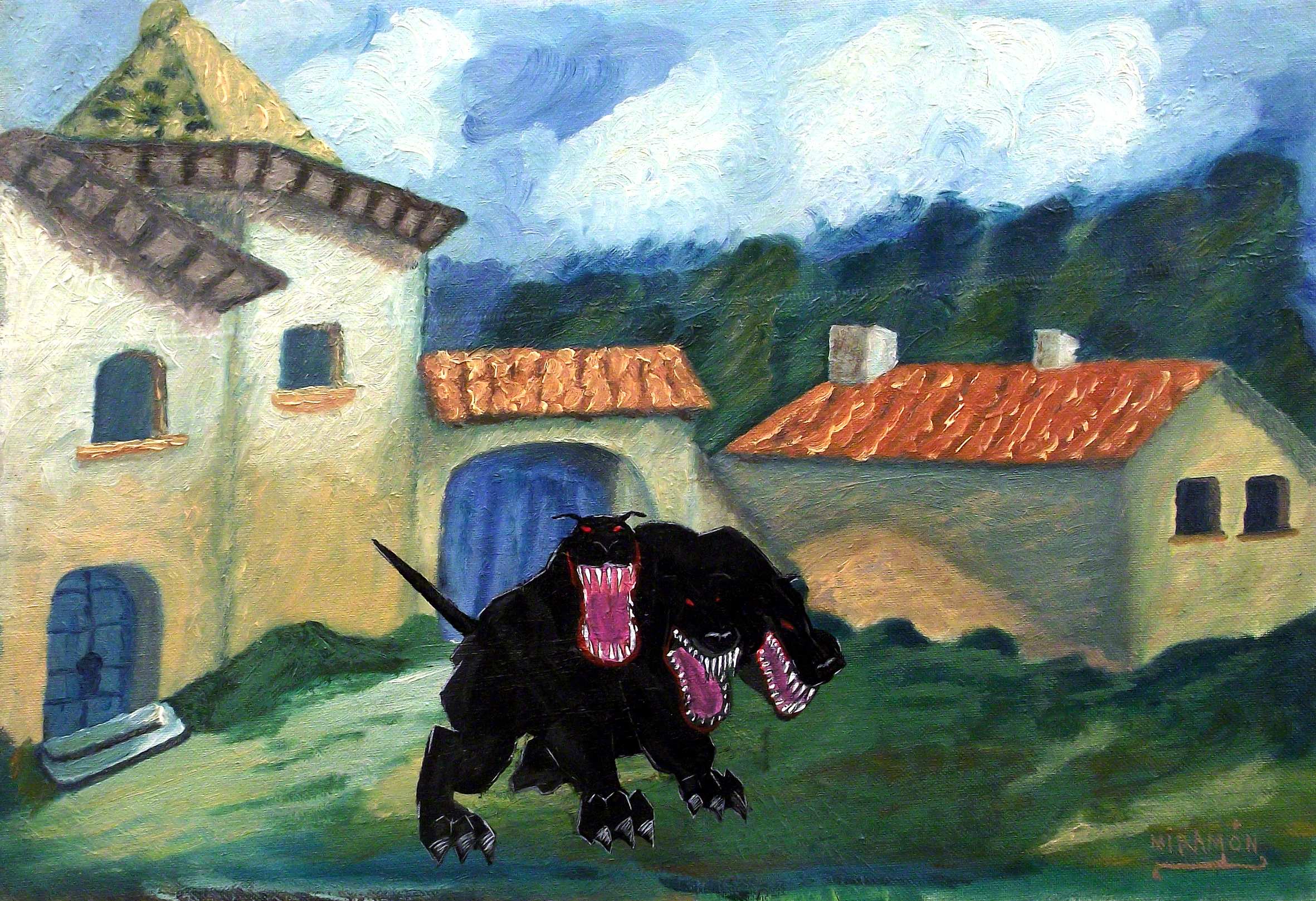  Disney's Cerberus from Hercules