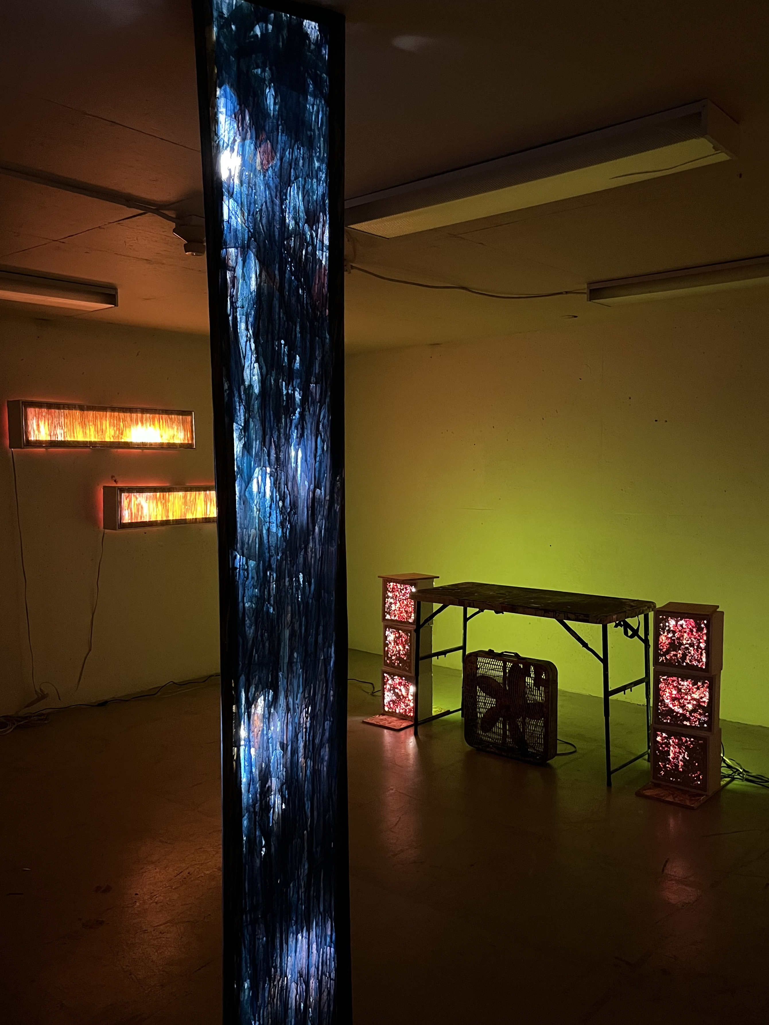 B 004 (Pillar) 16"x16"x96" Installation View