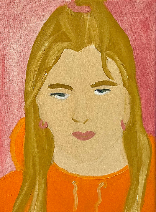 Cassie, Oil on Canvas, 22 x 35 cm, 2022