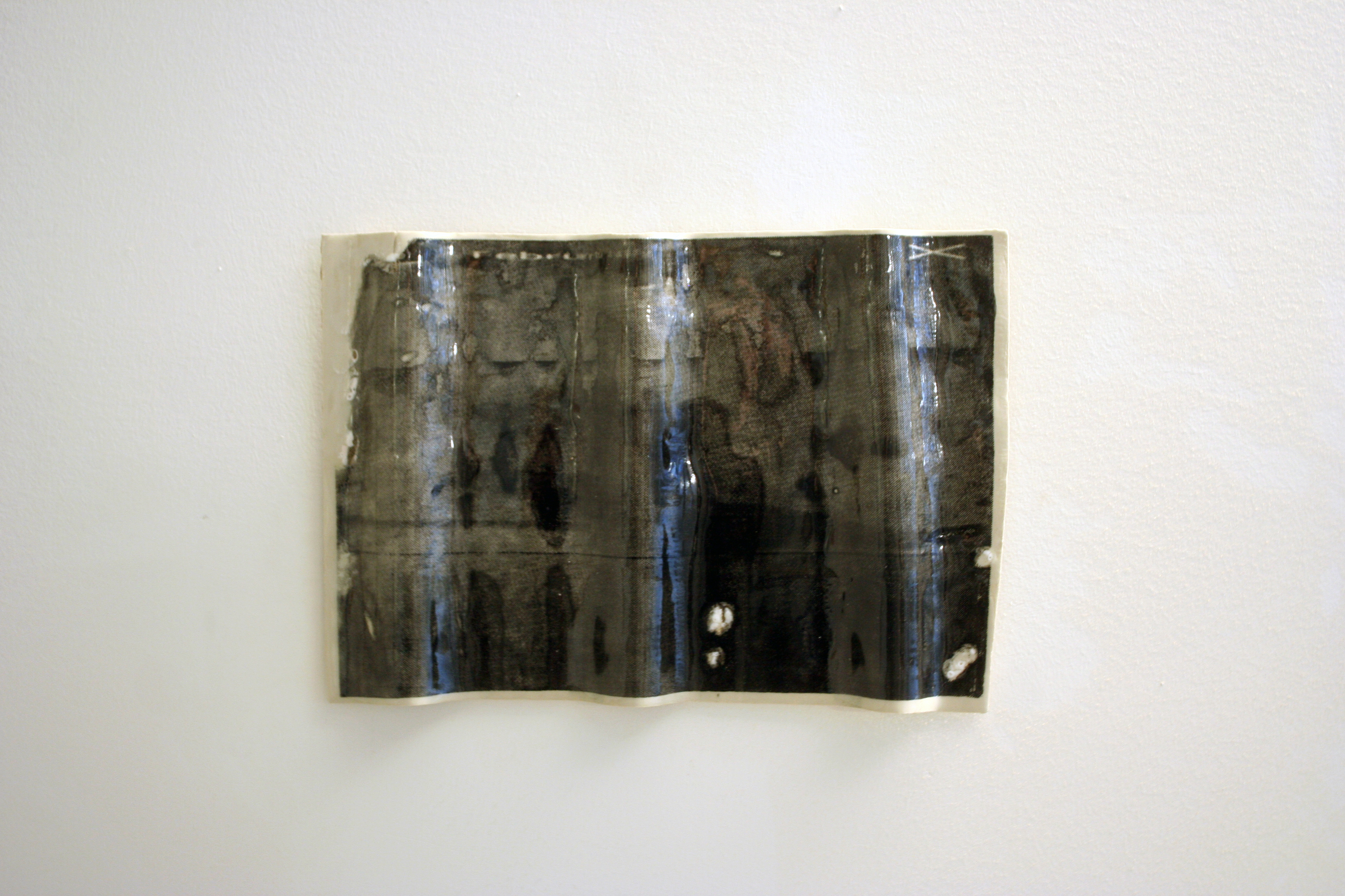 Distorted Time Cluster, I Did Not Come From Nothing, And Nothing Came From Me | Screenprint on Ceramic | 10 x 14 | 2022