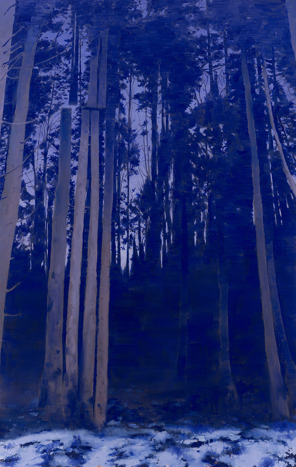 Intro. 220 x 140 cm. oil and acrylic on linen. 2022 - 11/16