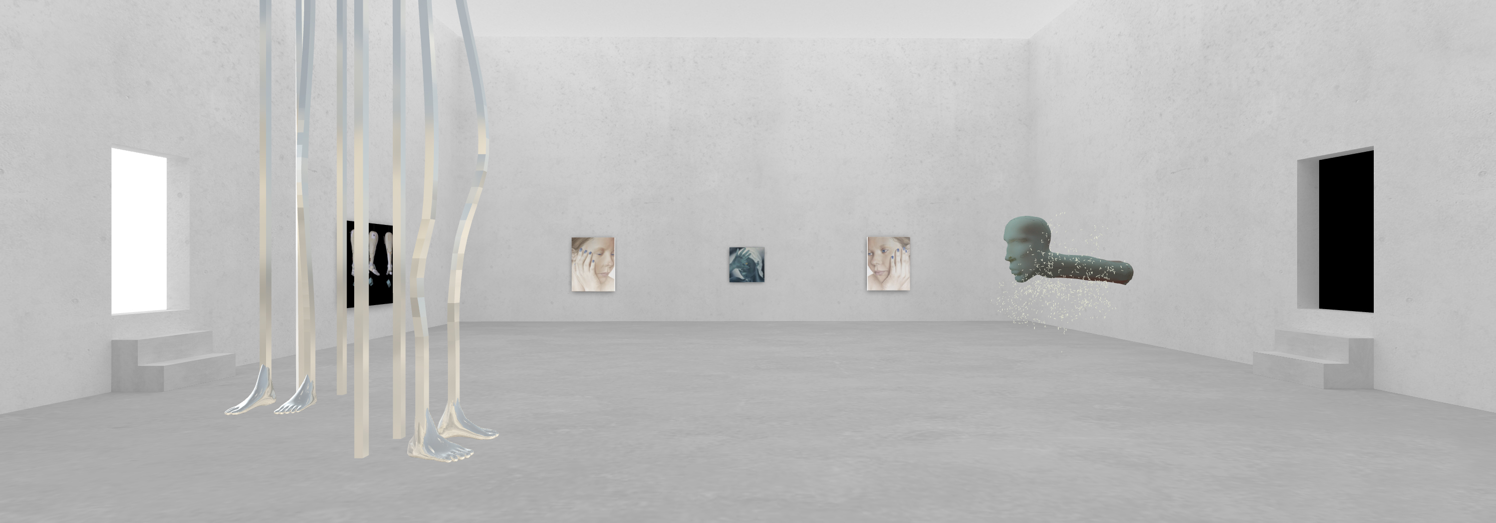 screenshot of semblance showing works by Sulay Ranjit and Masha Morgunova