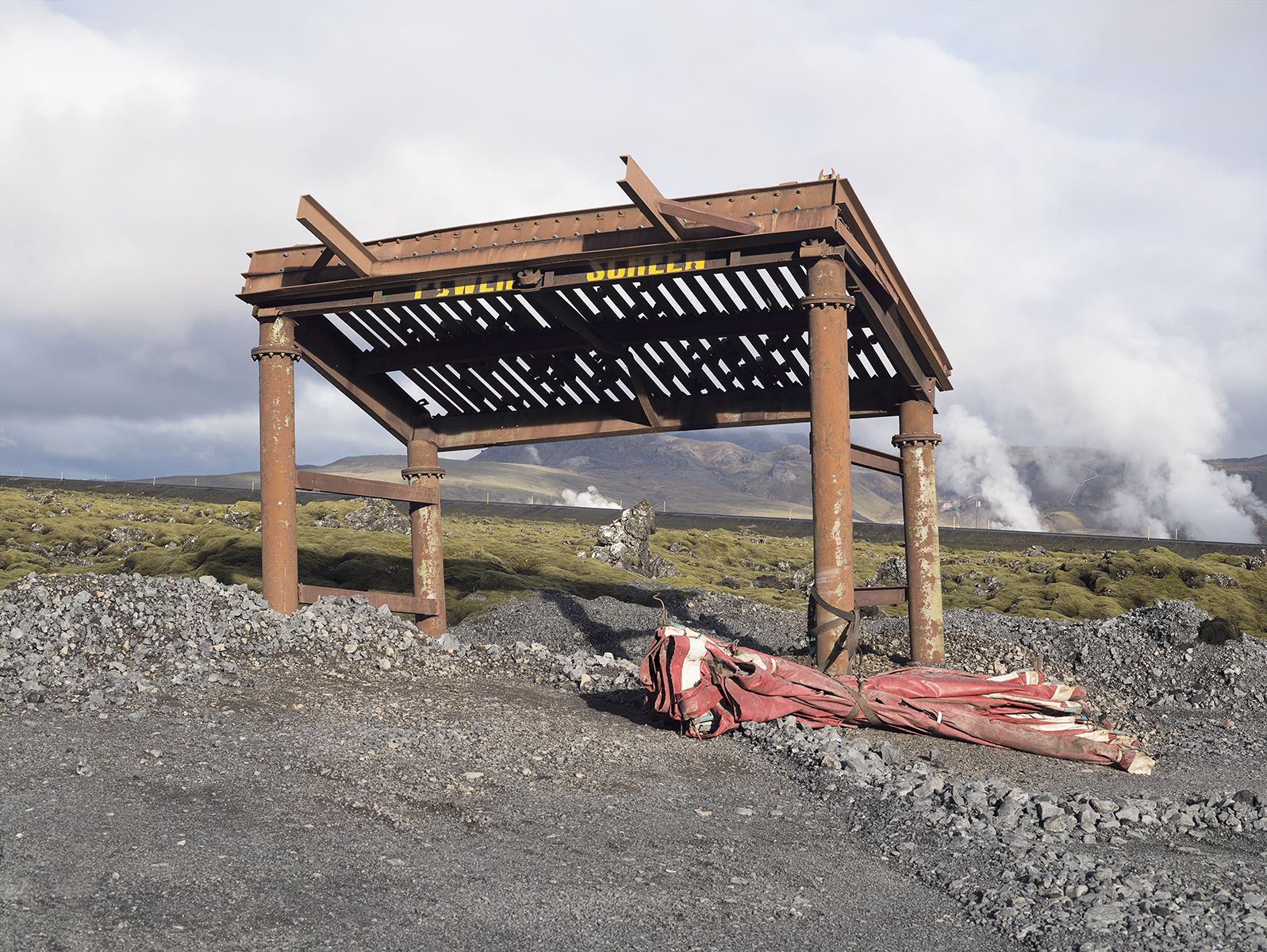 Lambafell Quarry, Mount Reykjanes in the Distance, October 2017.