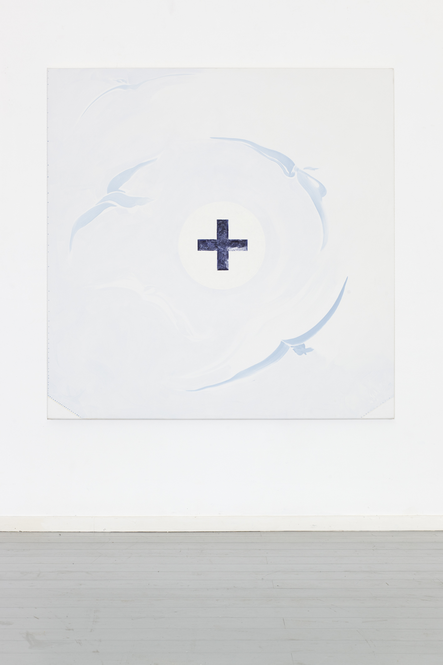 &bdquo;MW / AH // : M / 7 (Albertine_s_Ver-meer_s)&ldquo; 2015. Oil and wax on canvas, 162 x 162 cm