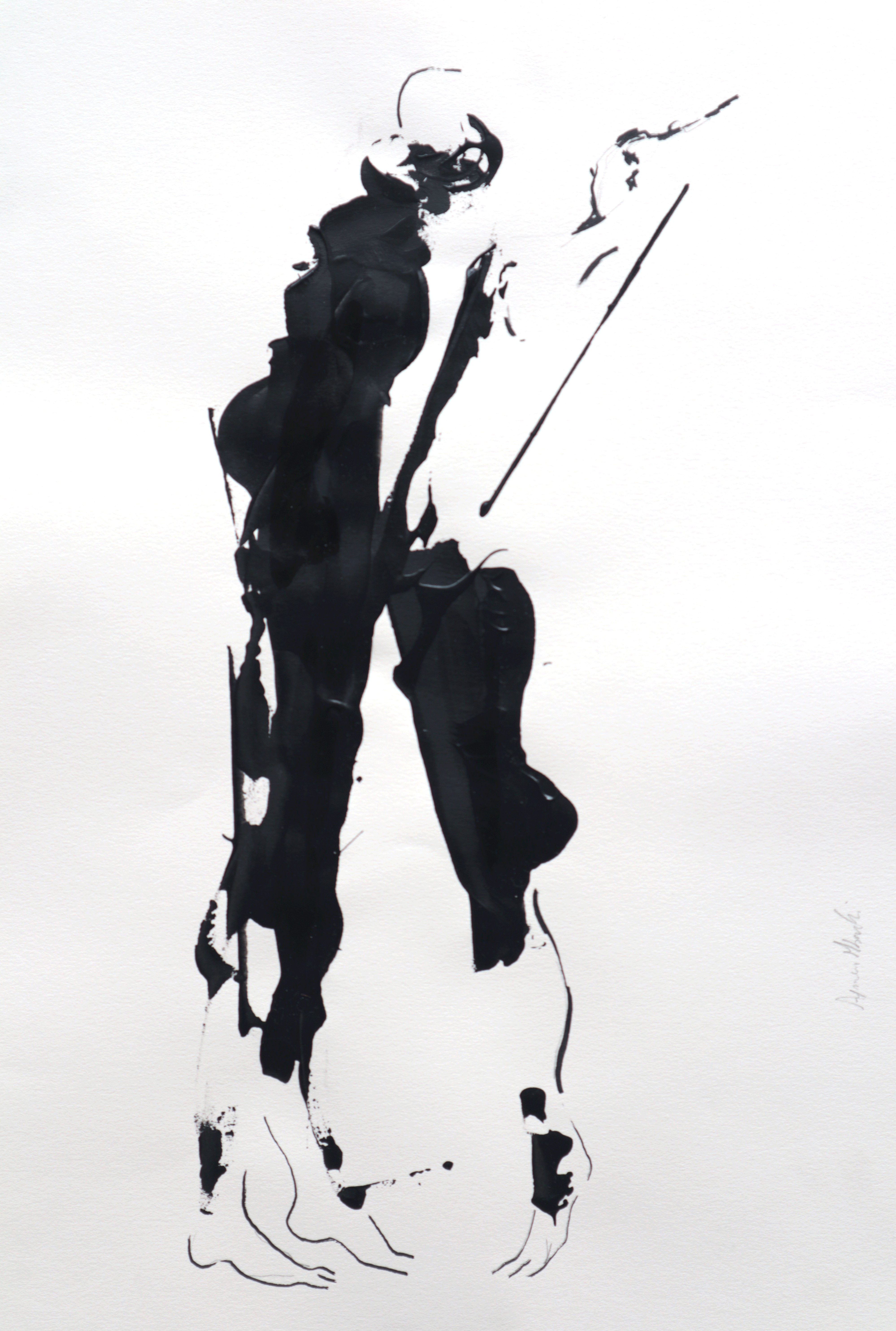 Et la danse créa les humains, 49x36cm, 2021