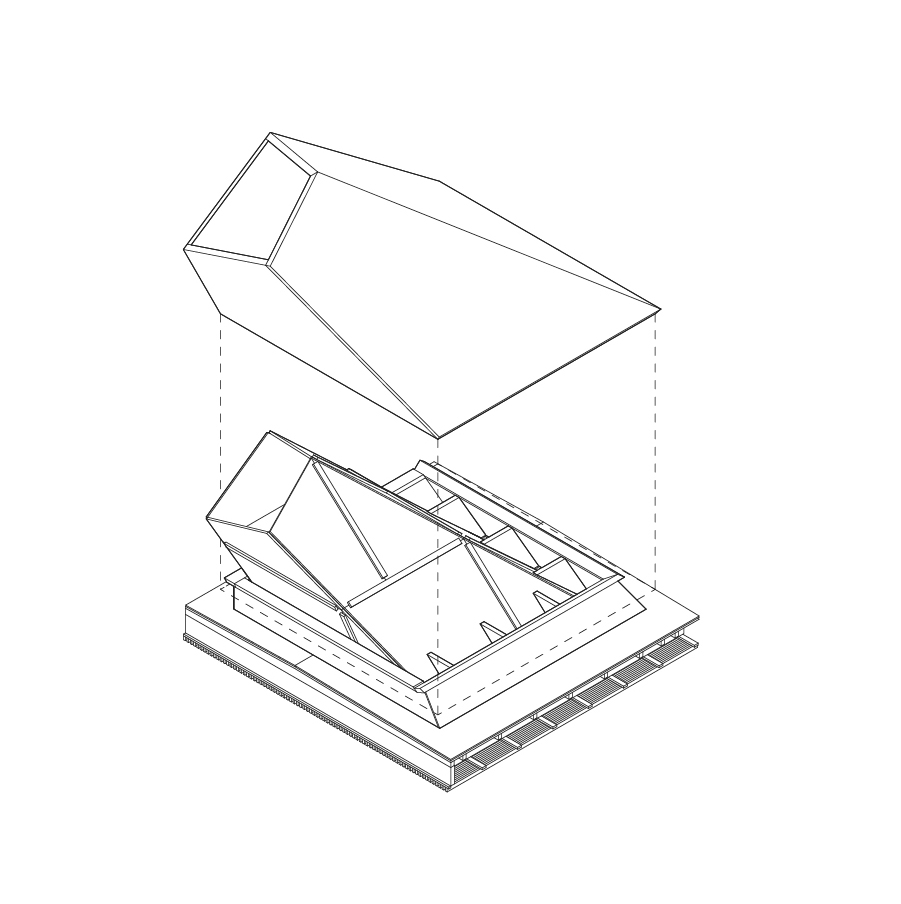 3 Roof Barnacle (Skylight) Assembly