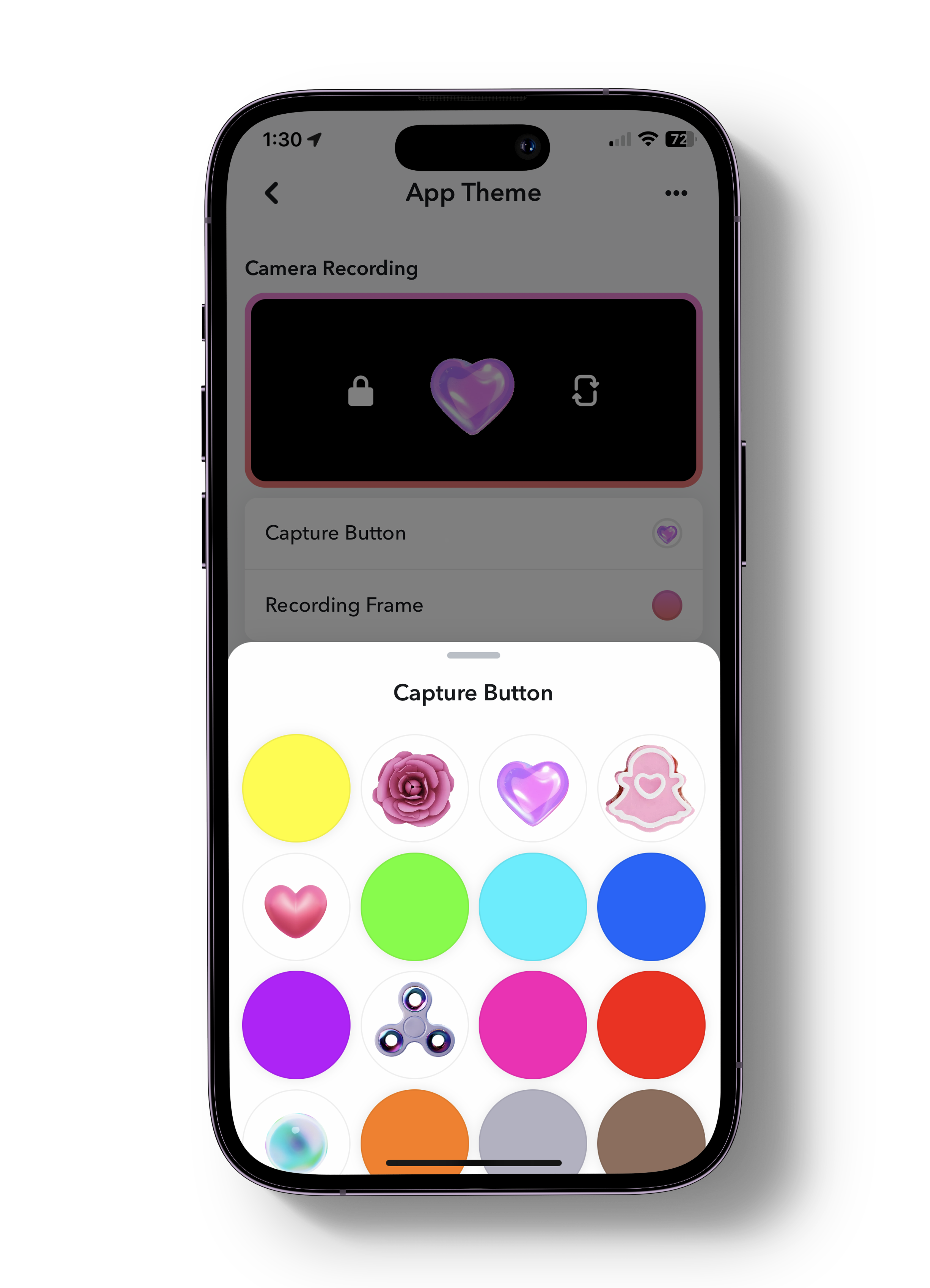 Users select which button they'd like to replace their existing ones.
