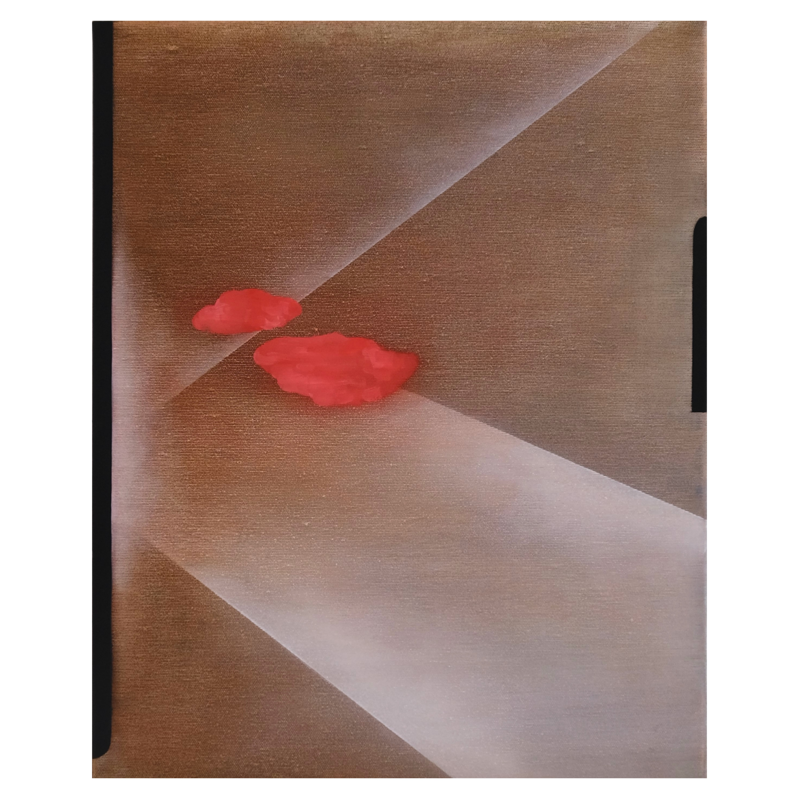 From the Studio, 2024, acrylic and oil on linen, 50 x 40cm