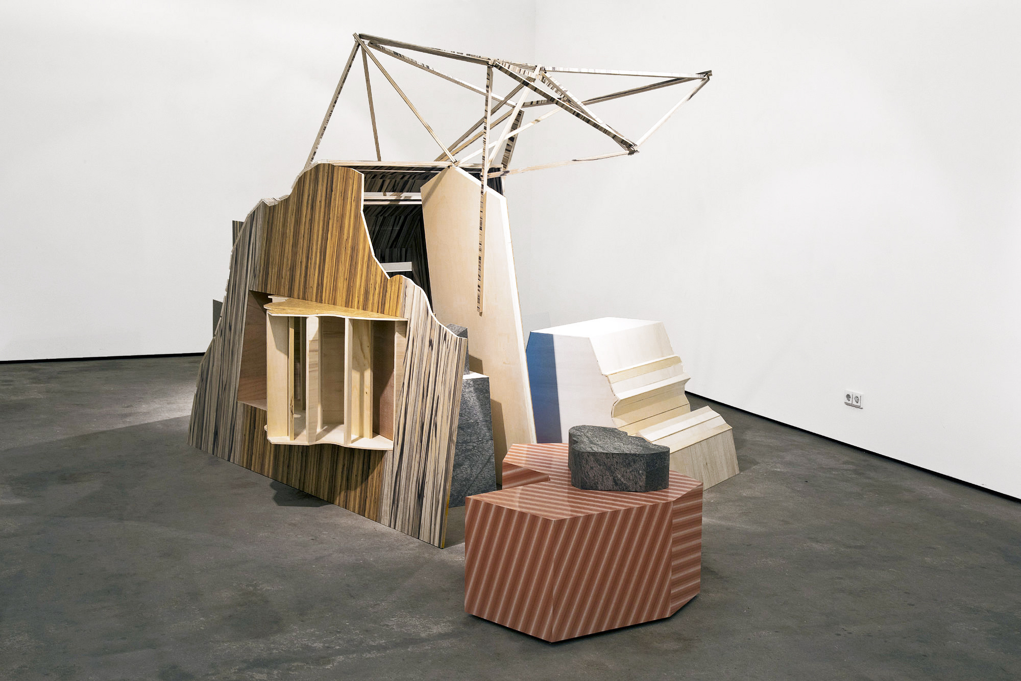 Model of Thought Process, 350 x 170 x 230 cm, 2016