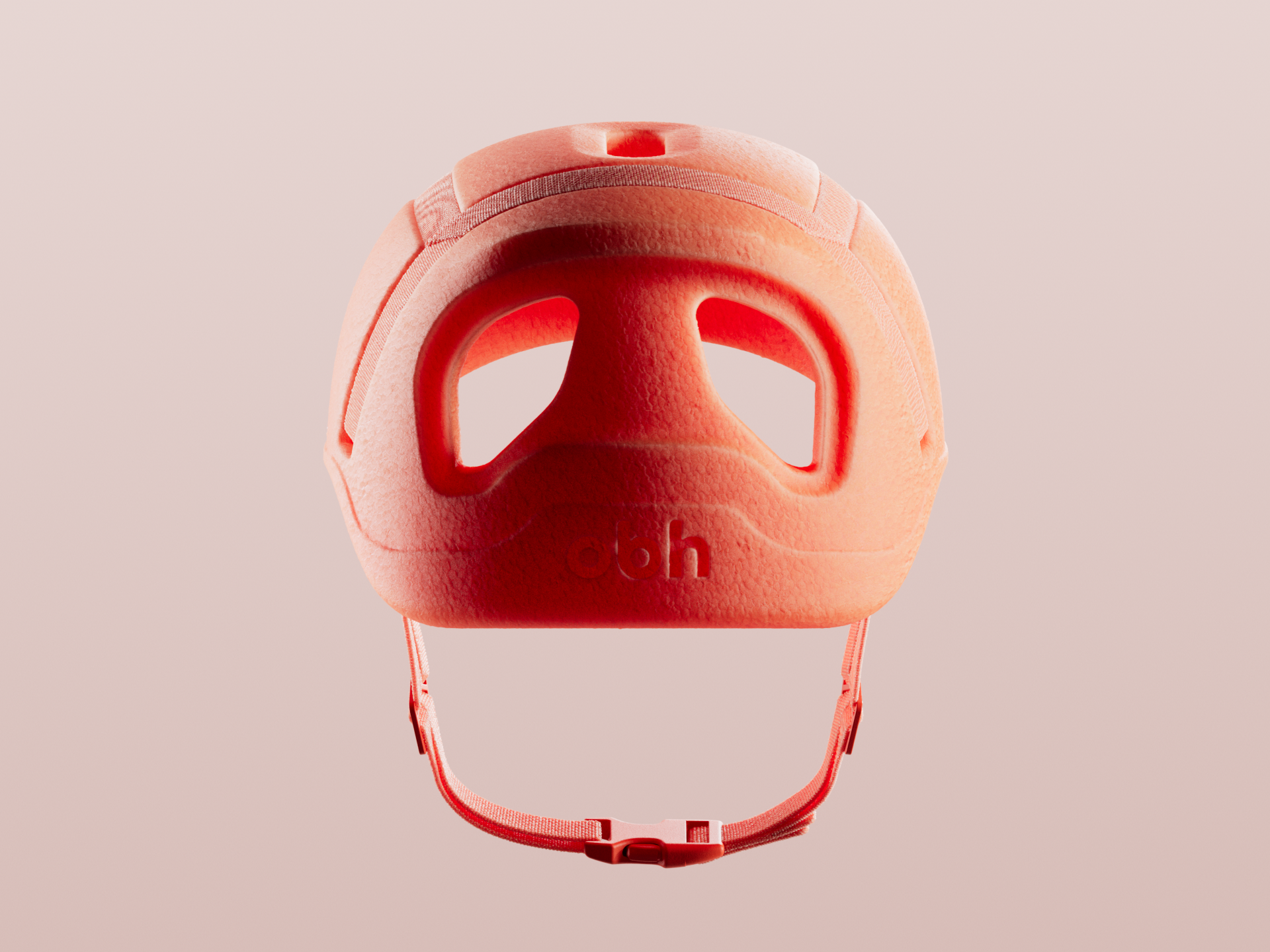 A serie of visualizations  of a stirofoam helmet Read the story