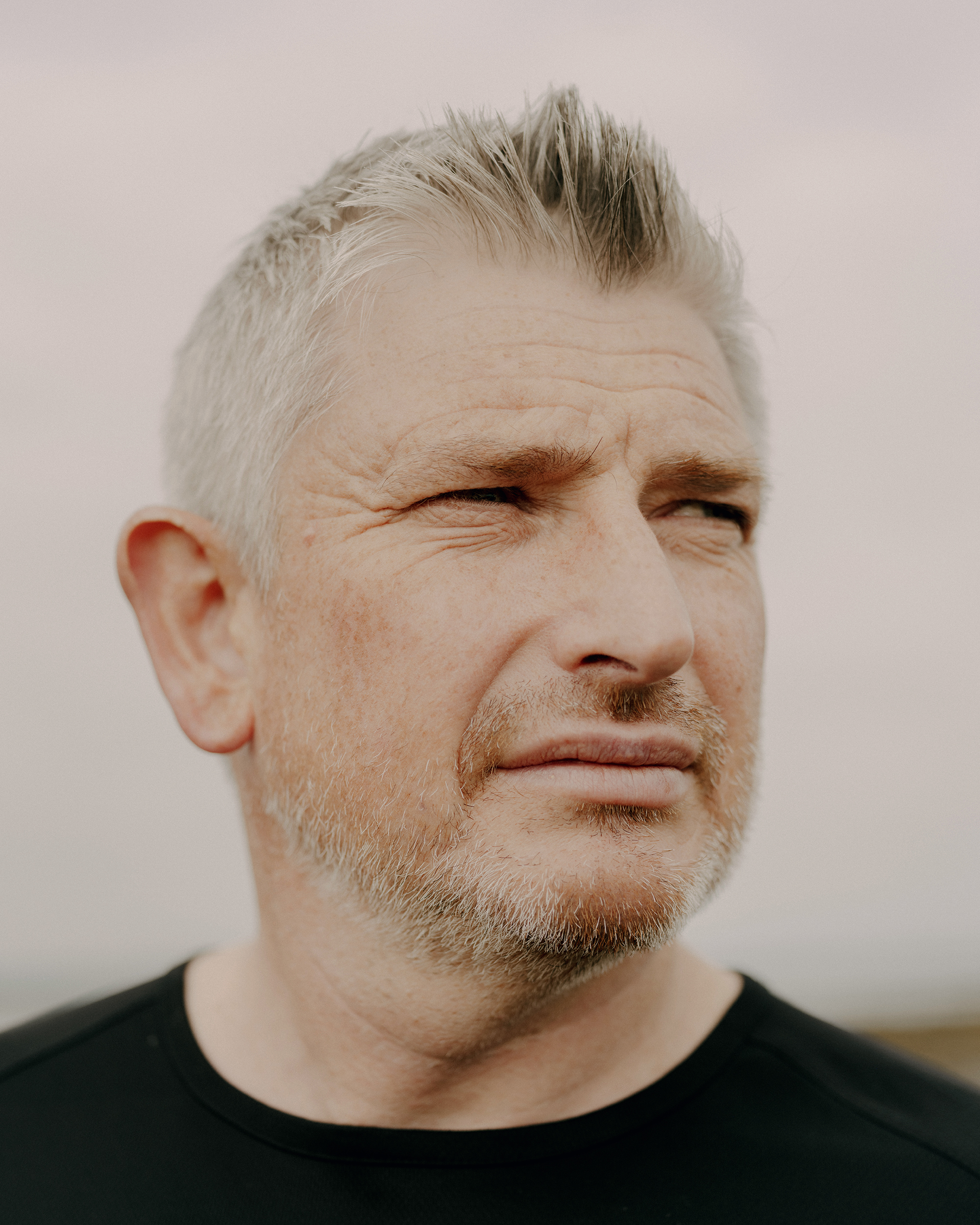 A portrait of Neil Walton on Kellystown Beach