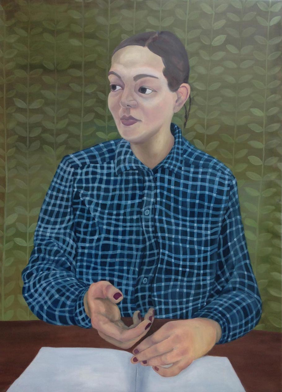 Lisa, oil on canvas, 2017, 80x110cm