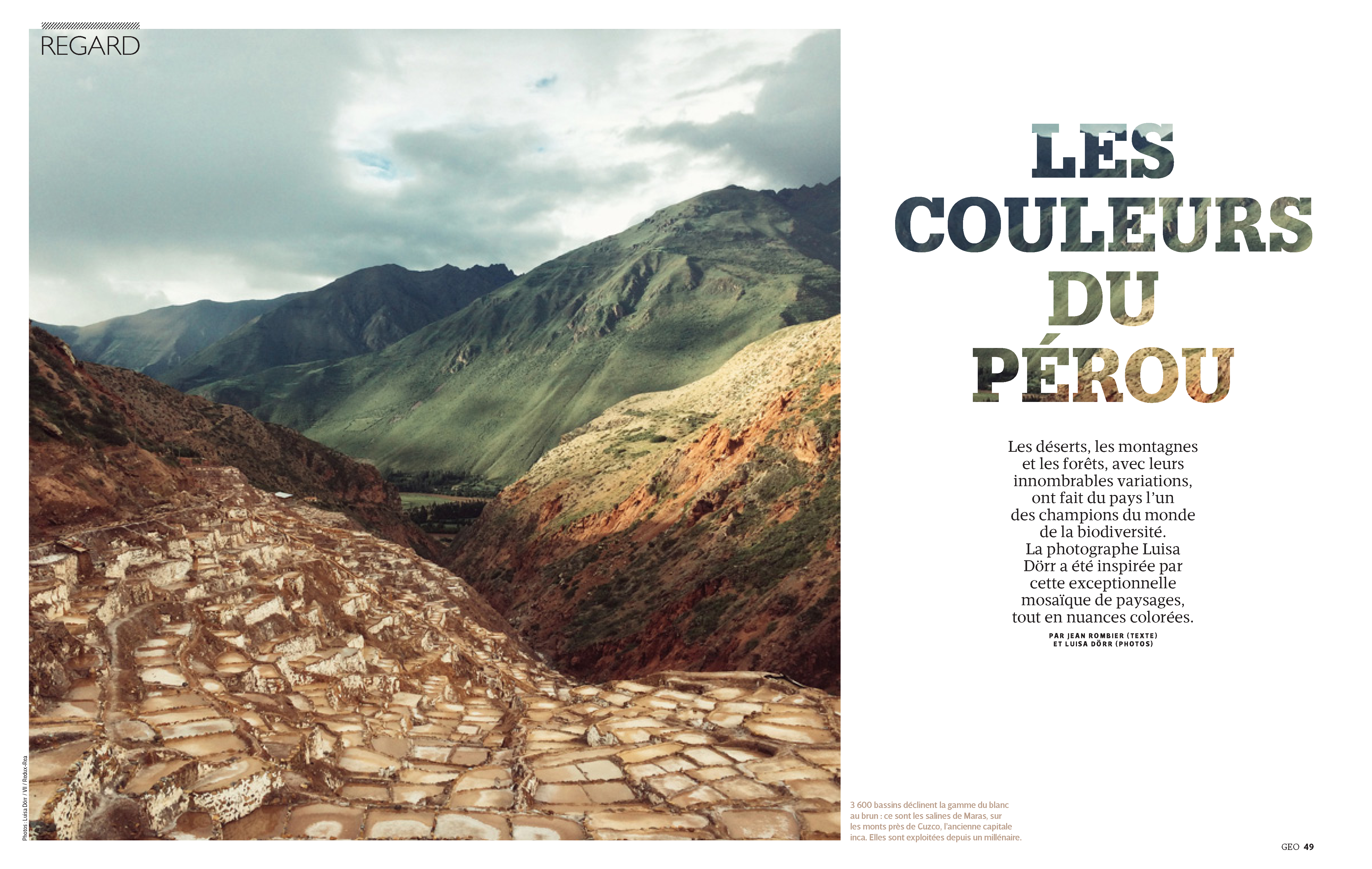 Les Couleurs Du Pérou  Geo MagazineIndex
