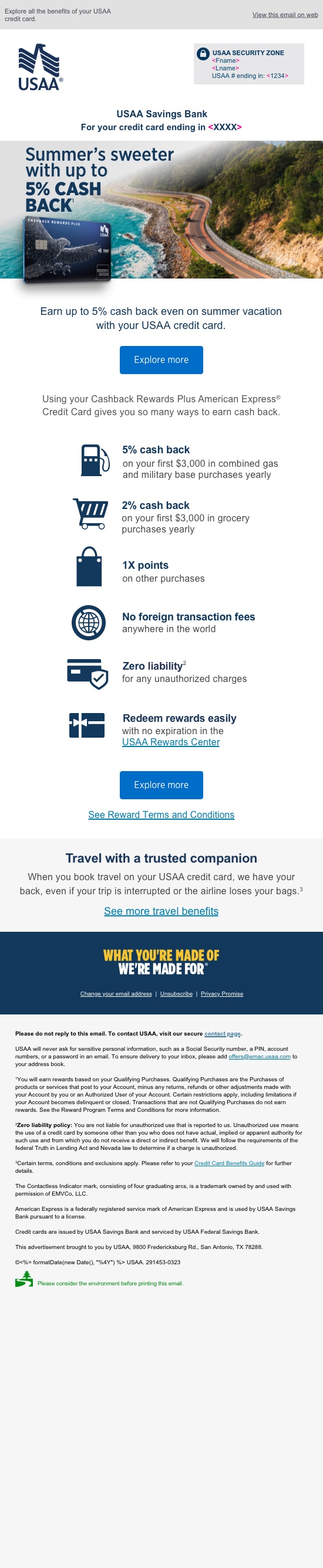 AMEX - Cashback Rewards