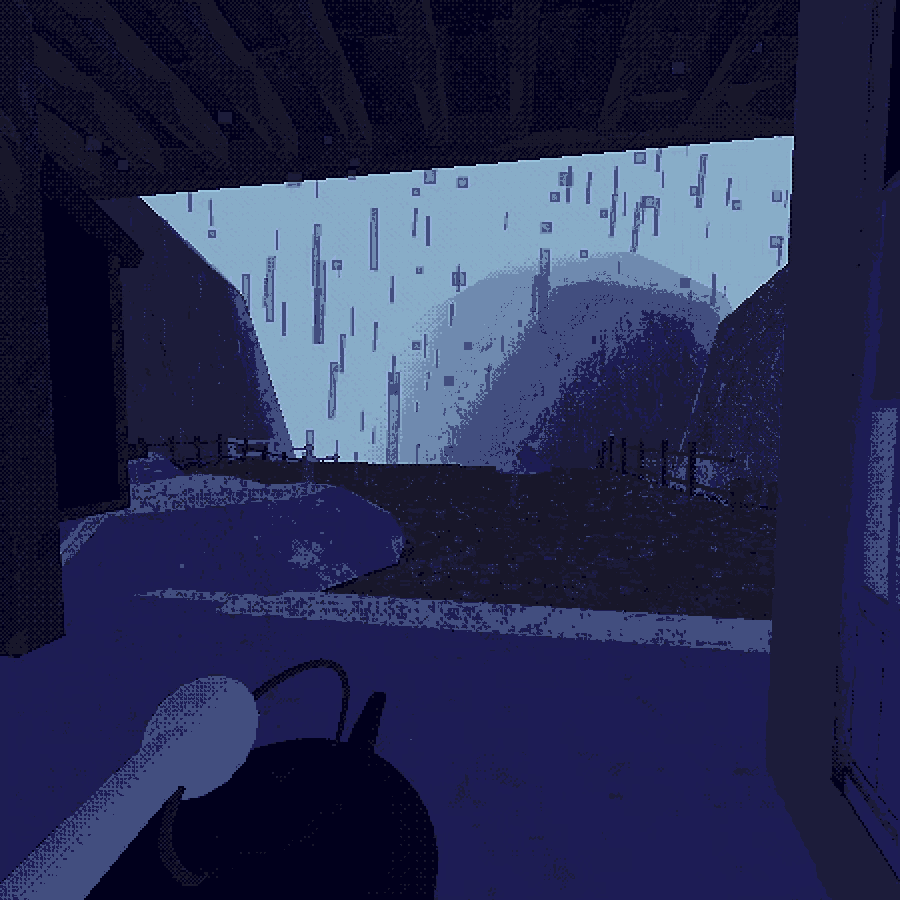 Rainfall, 2023 (GIF, Bit depth 8, 900x900px, 4.67mb)