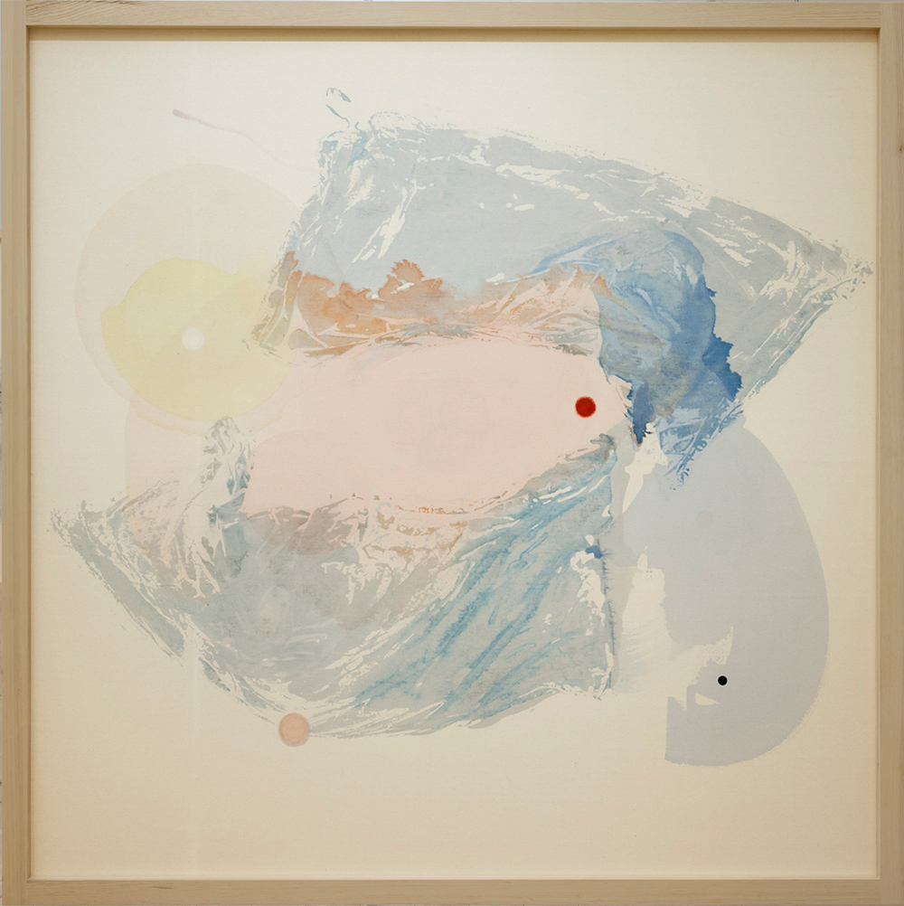 Janus (Specter) akryl på duk, 200x200cm, 2022 | Foto: Patrik Lindell