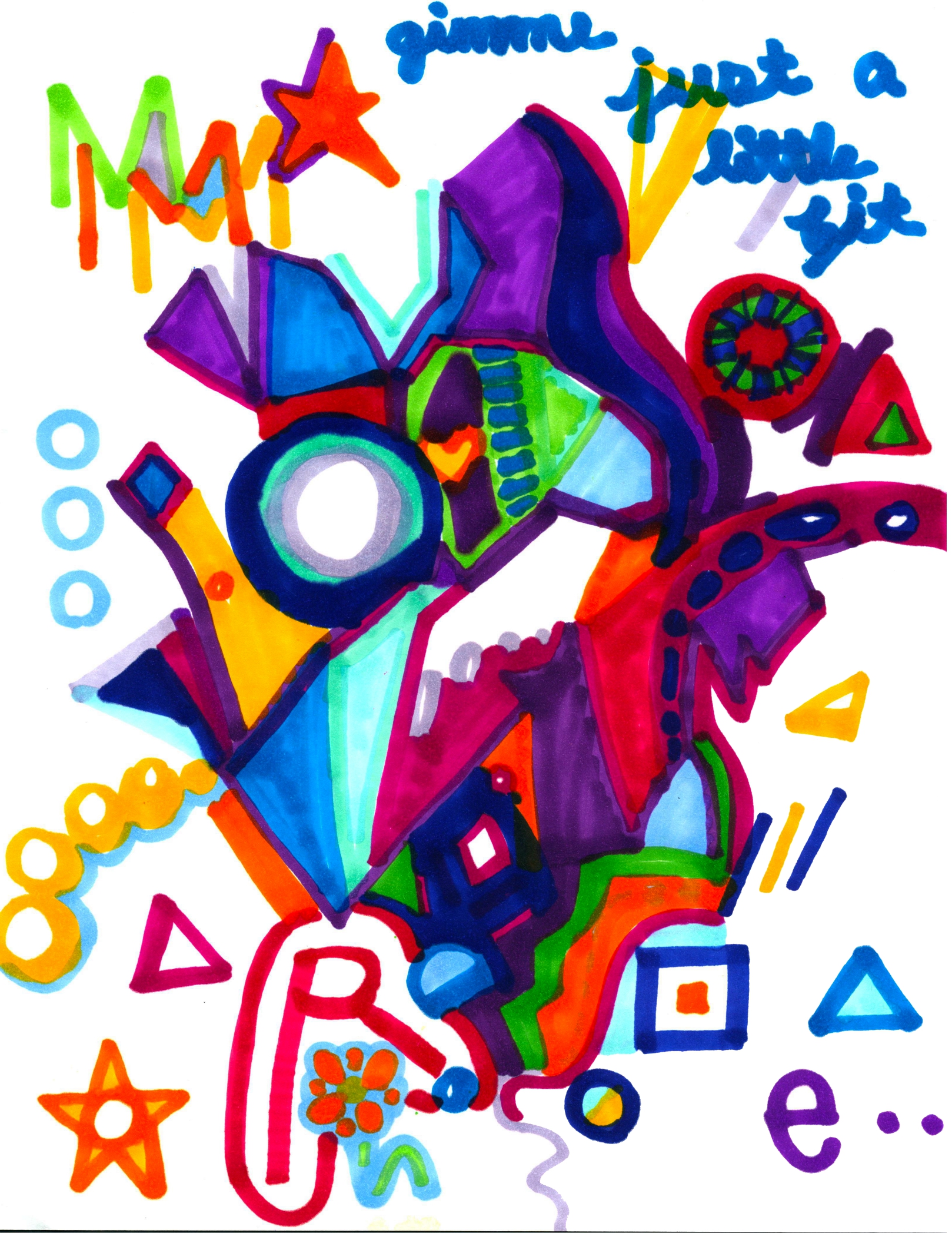 "More!", marker (2020)